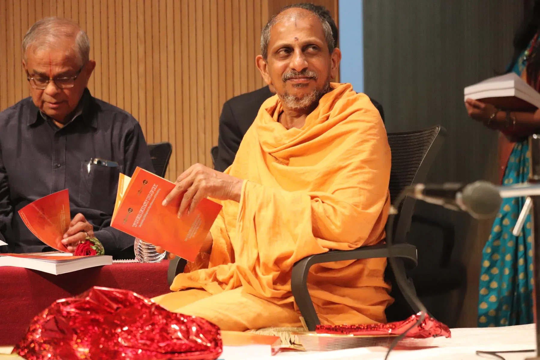 A ceremony or felicitation at VTP V