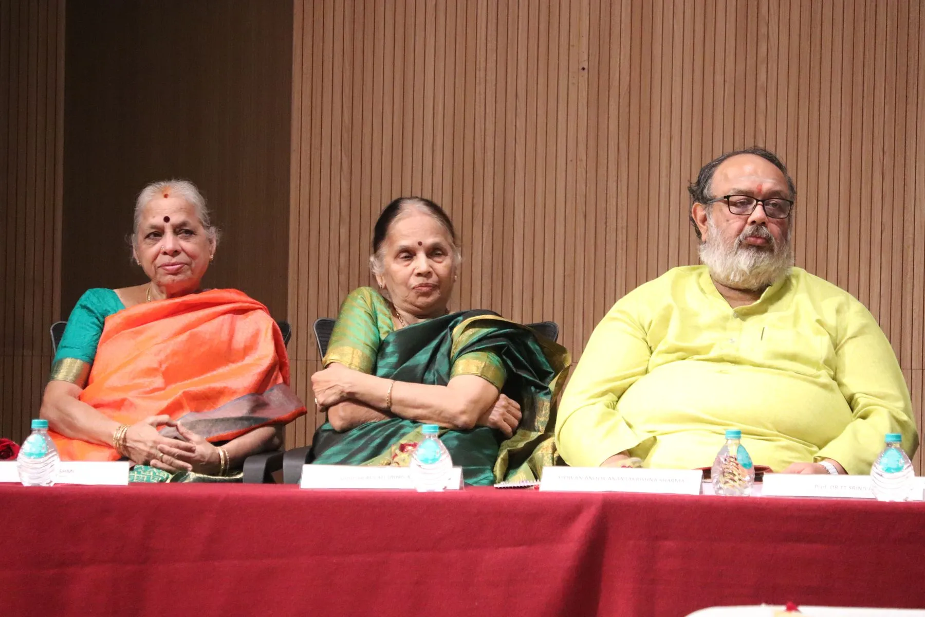 A ceremony or felicitation at VTP V