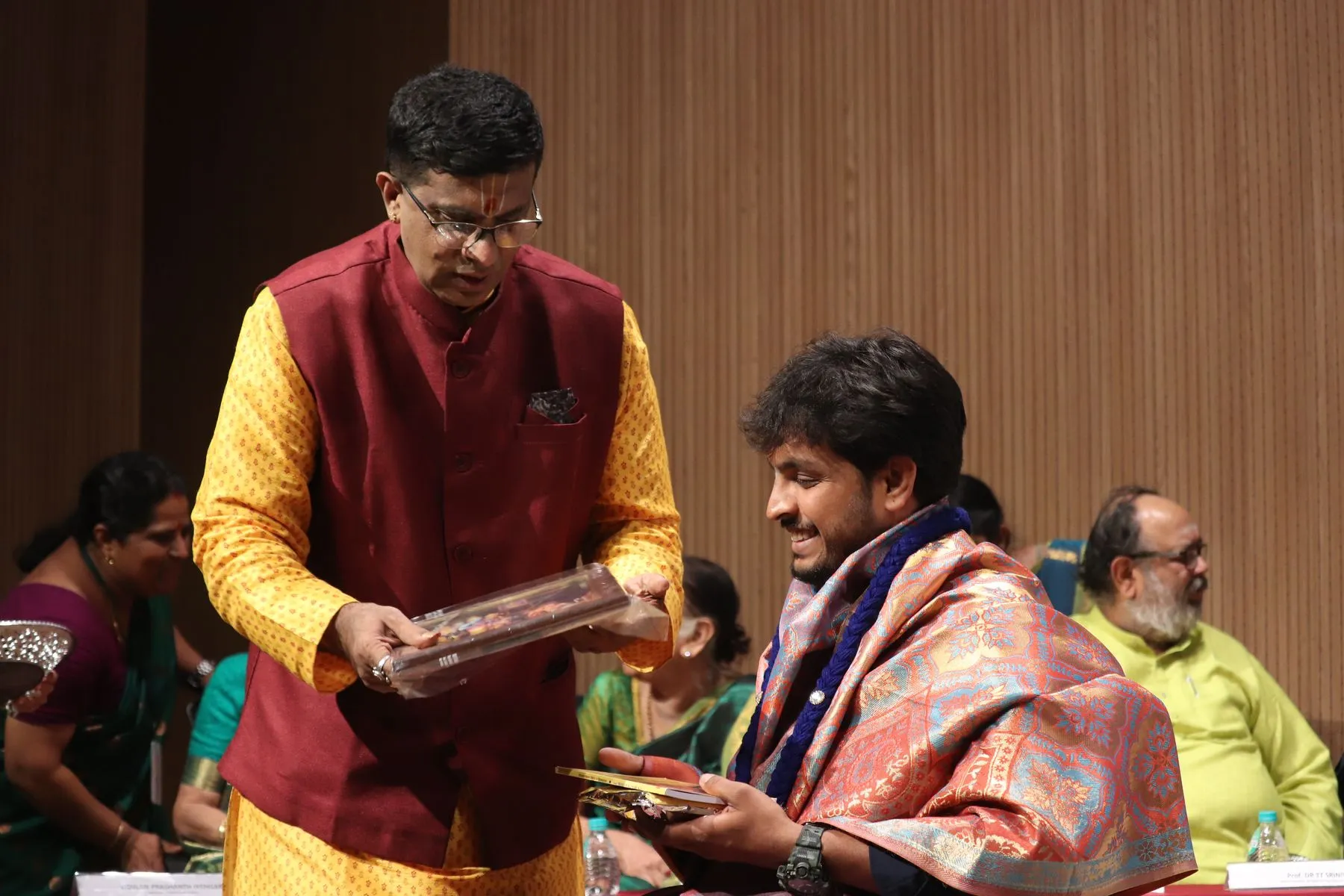 A ceremony or felicitation at VTP V