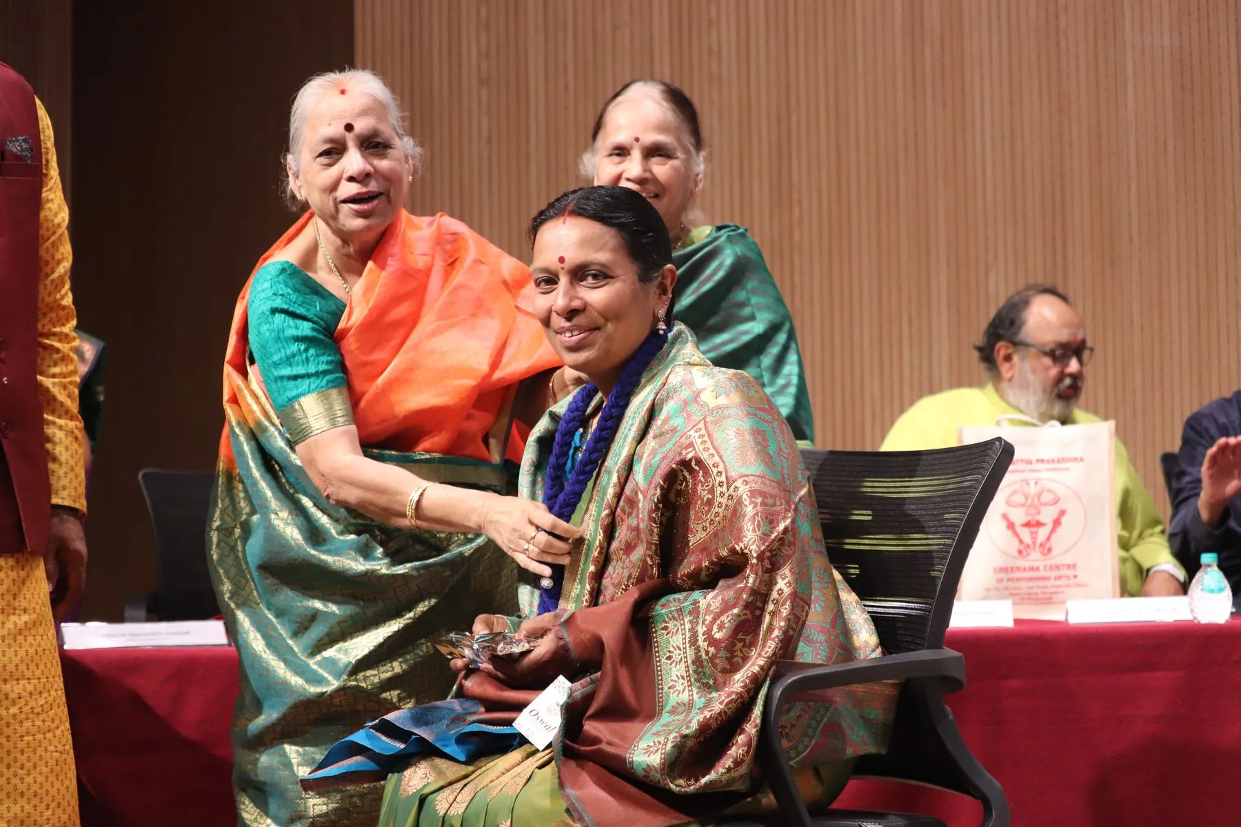 A ceremony or felicitation at VTP V