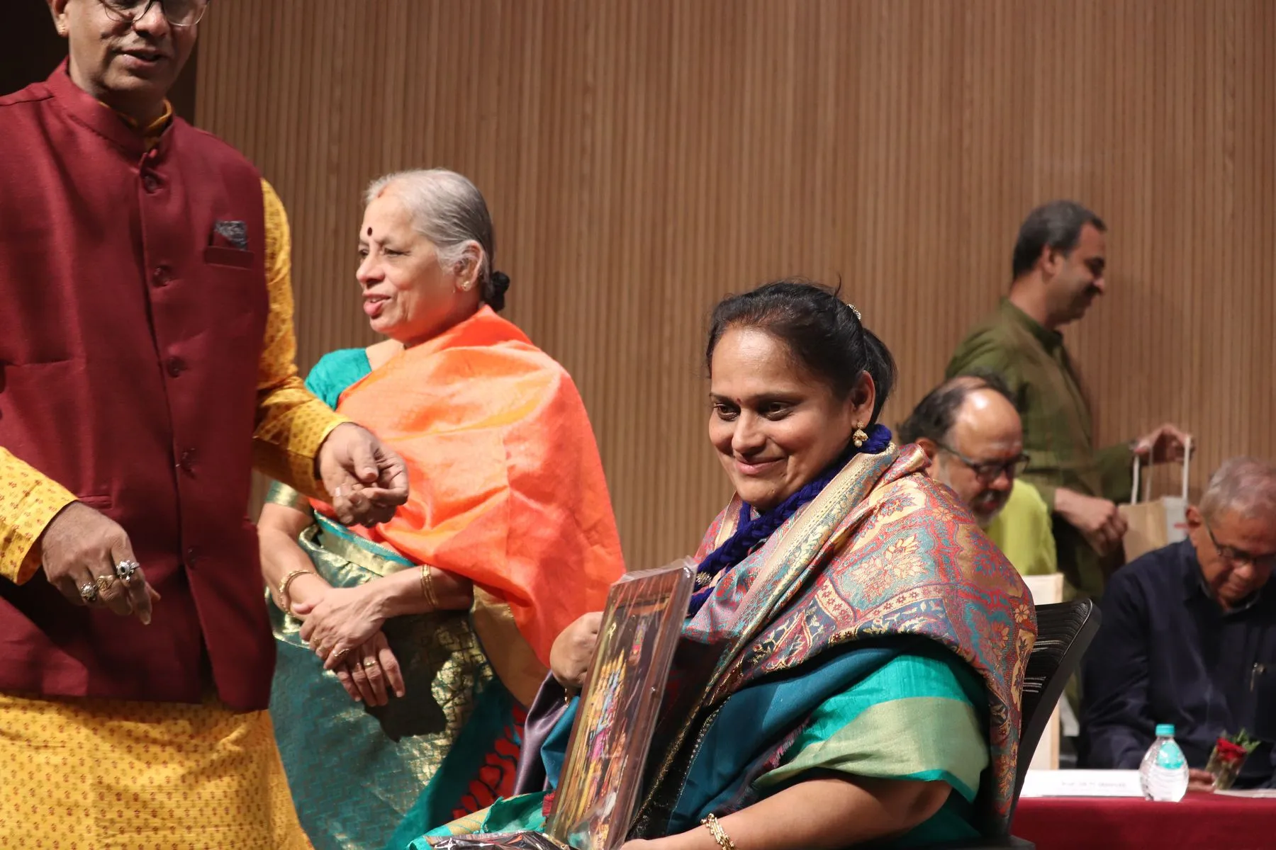 A ceremony or felicitation at VTP V