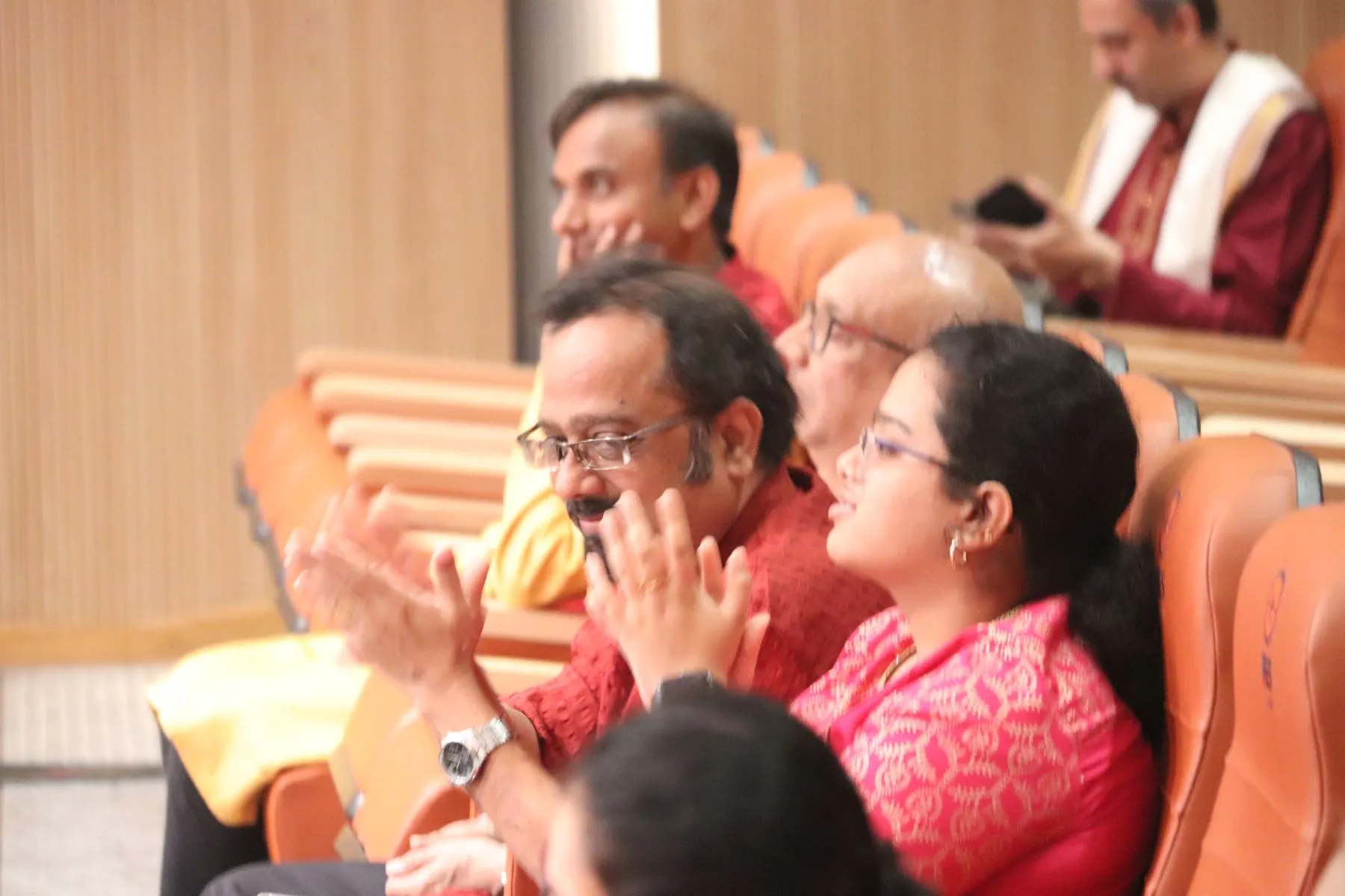 Artists, guests and listeners at VTP V
