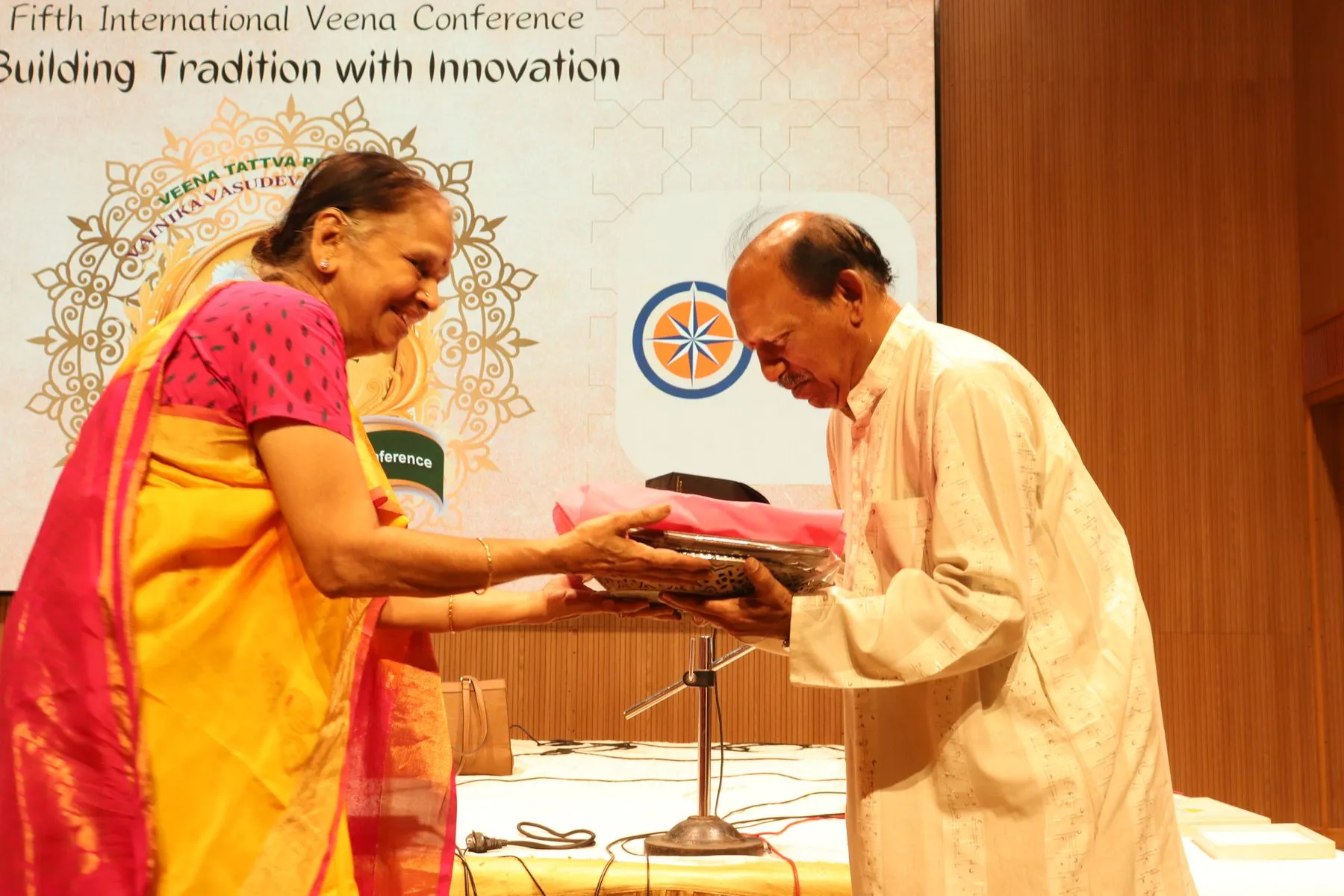 A ceremony or felicitation at VTP V
