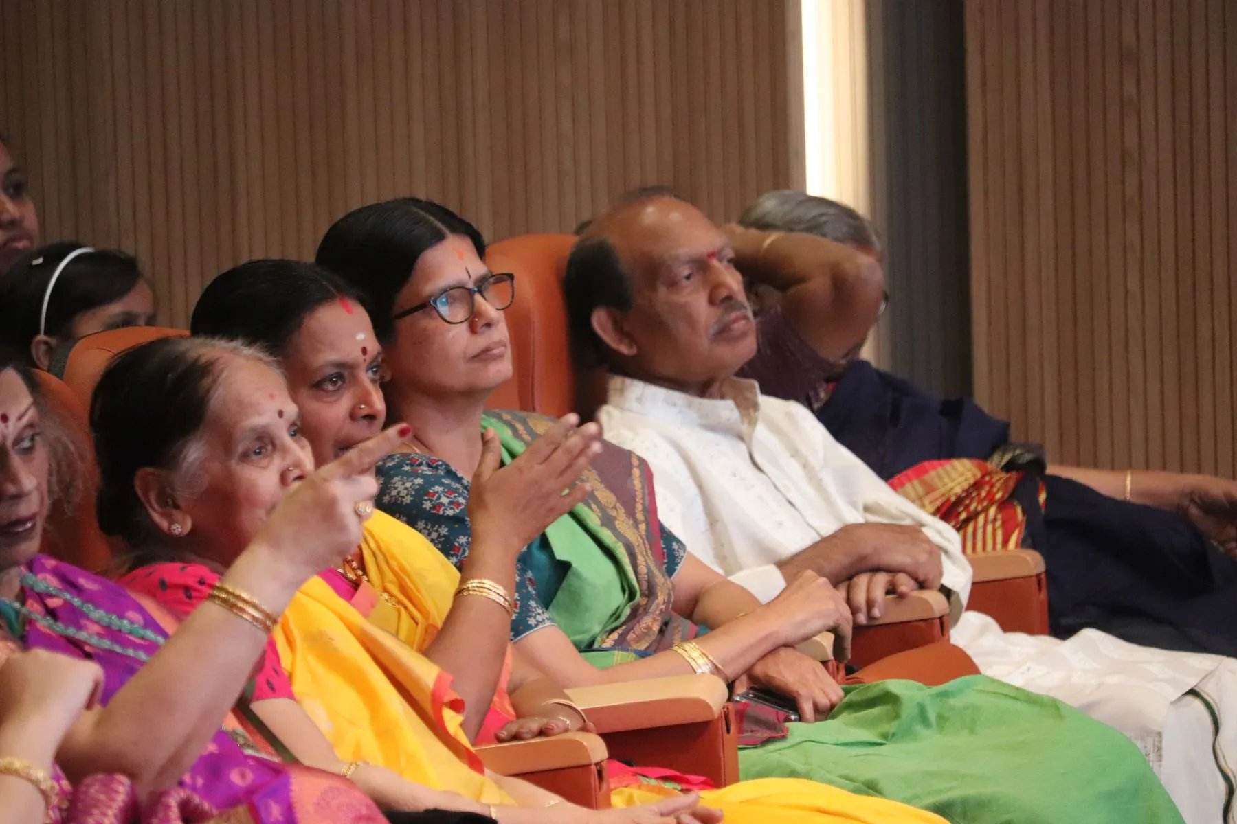 Artists, guests and listeners at VTP V