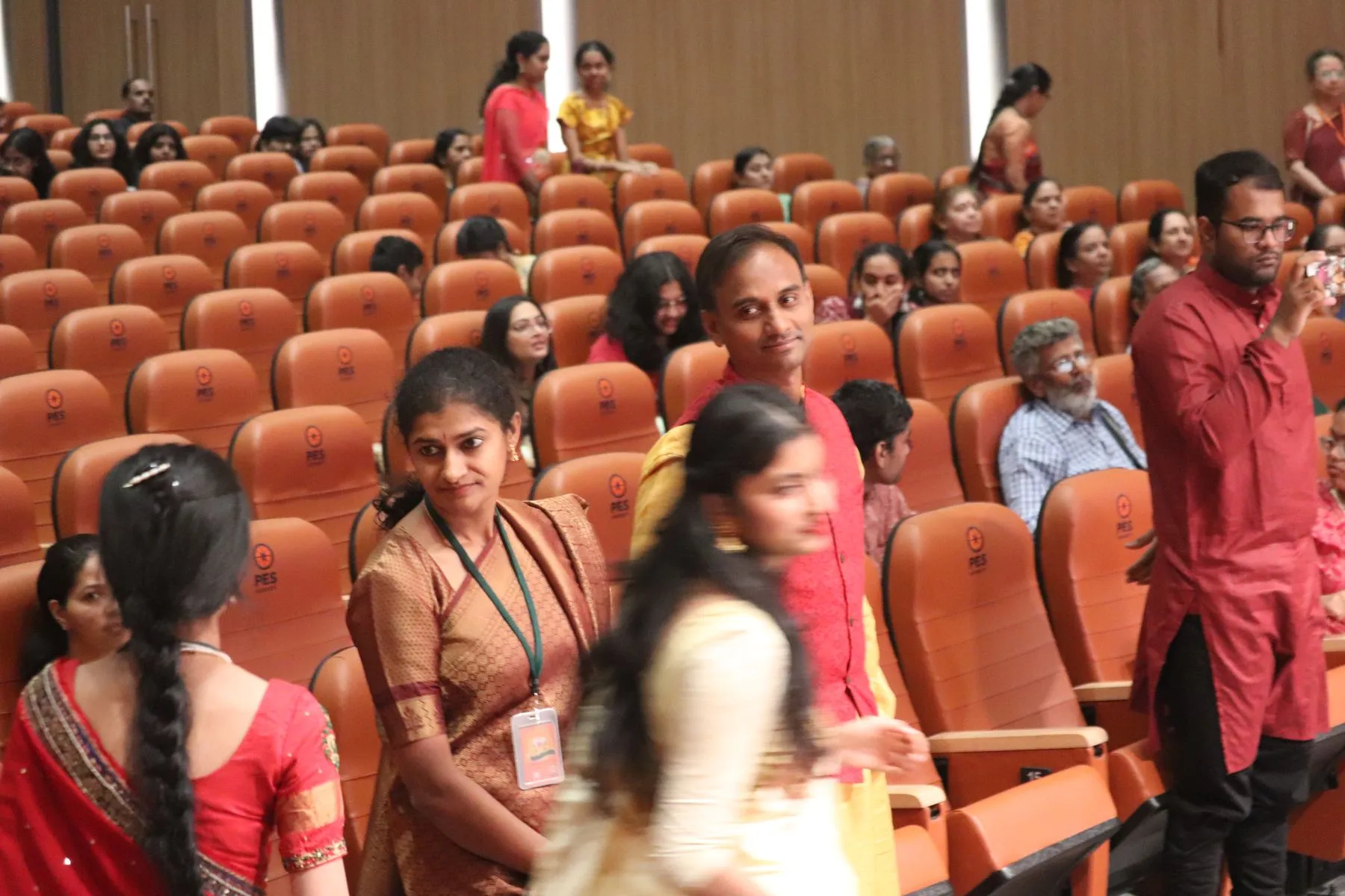 Artists, guests and listeners at VTP V