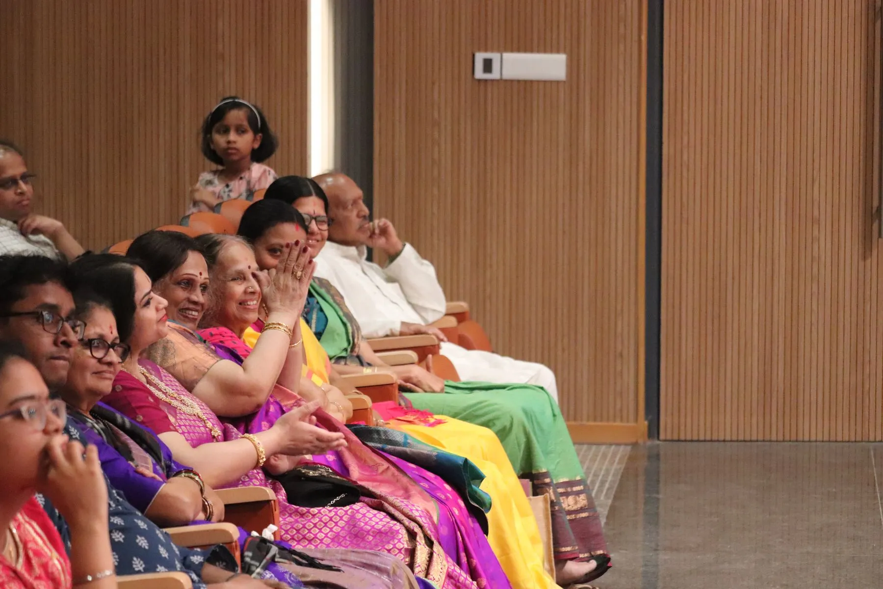 Artists, guests and listeners at VTP V