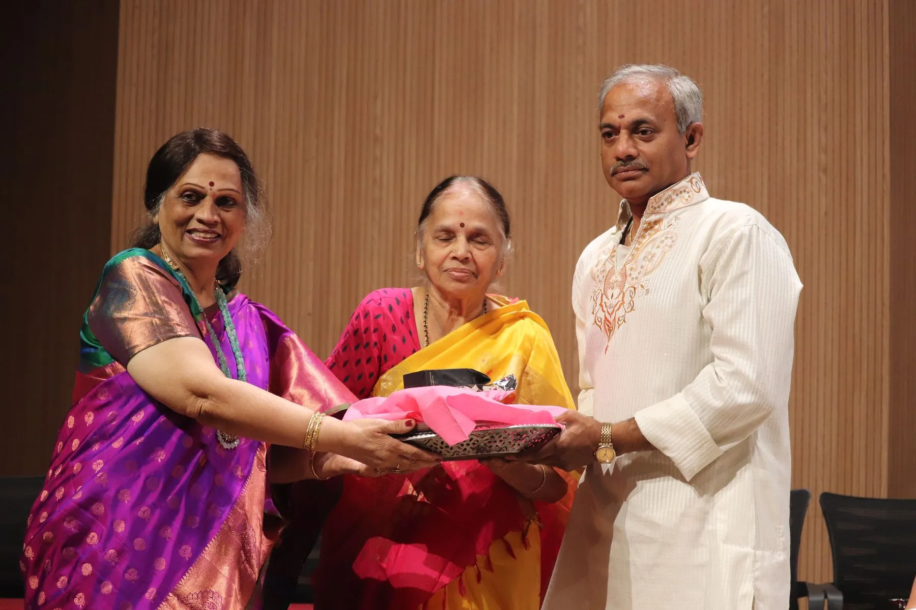 A ceremony or felicitation at VTP V