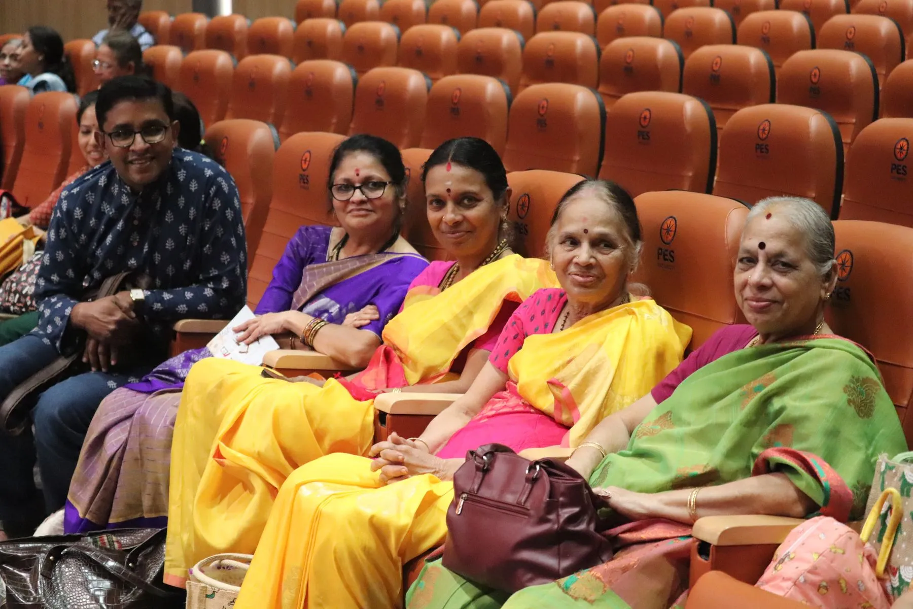 Artists, guests and listeners at VTP V