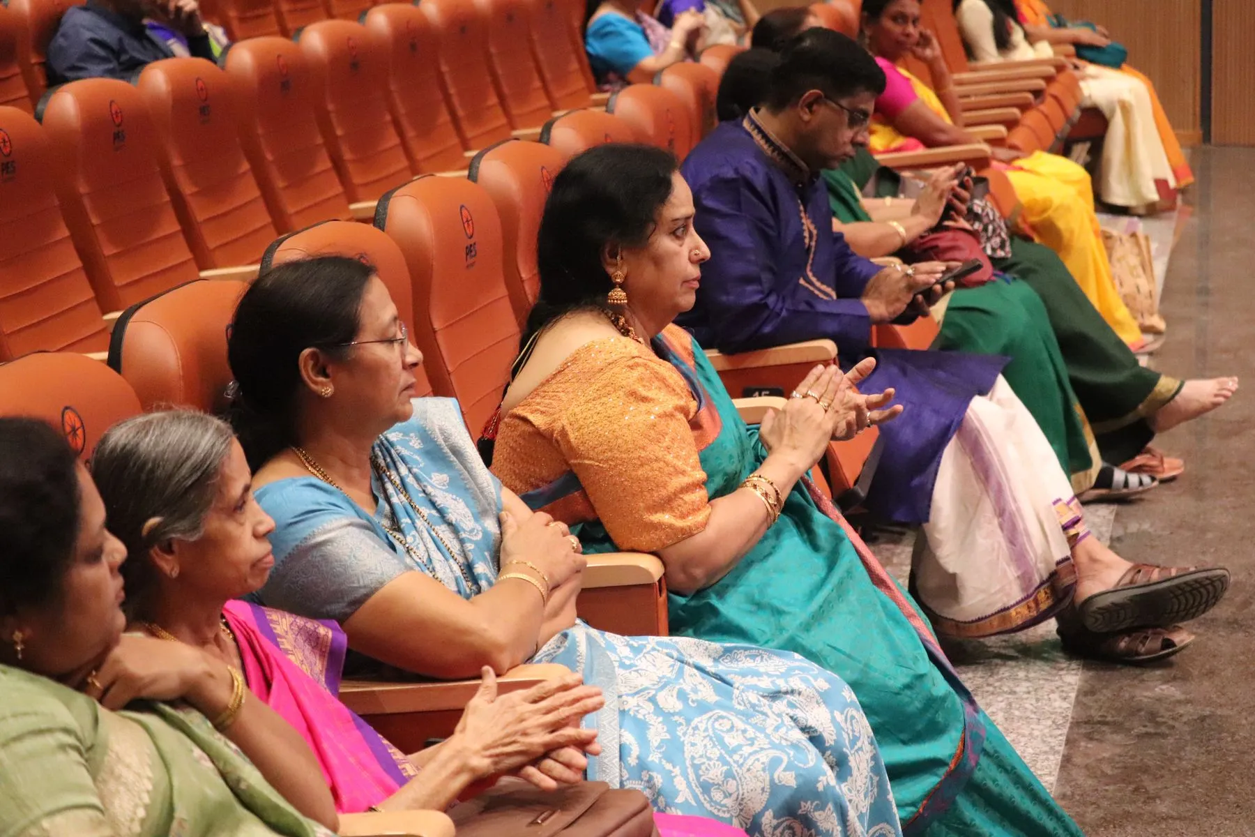 Artists, guests and listeners at VTP V