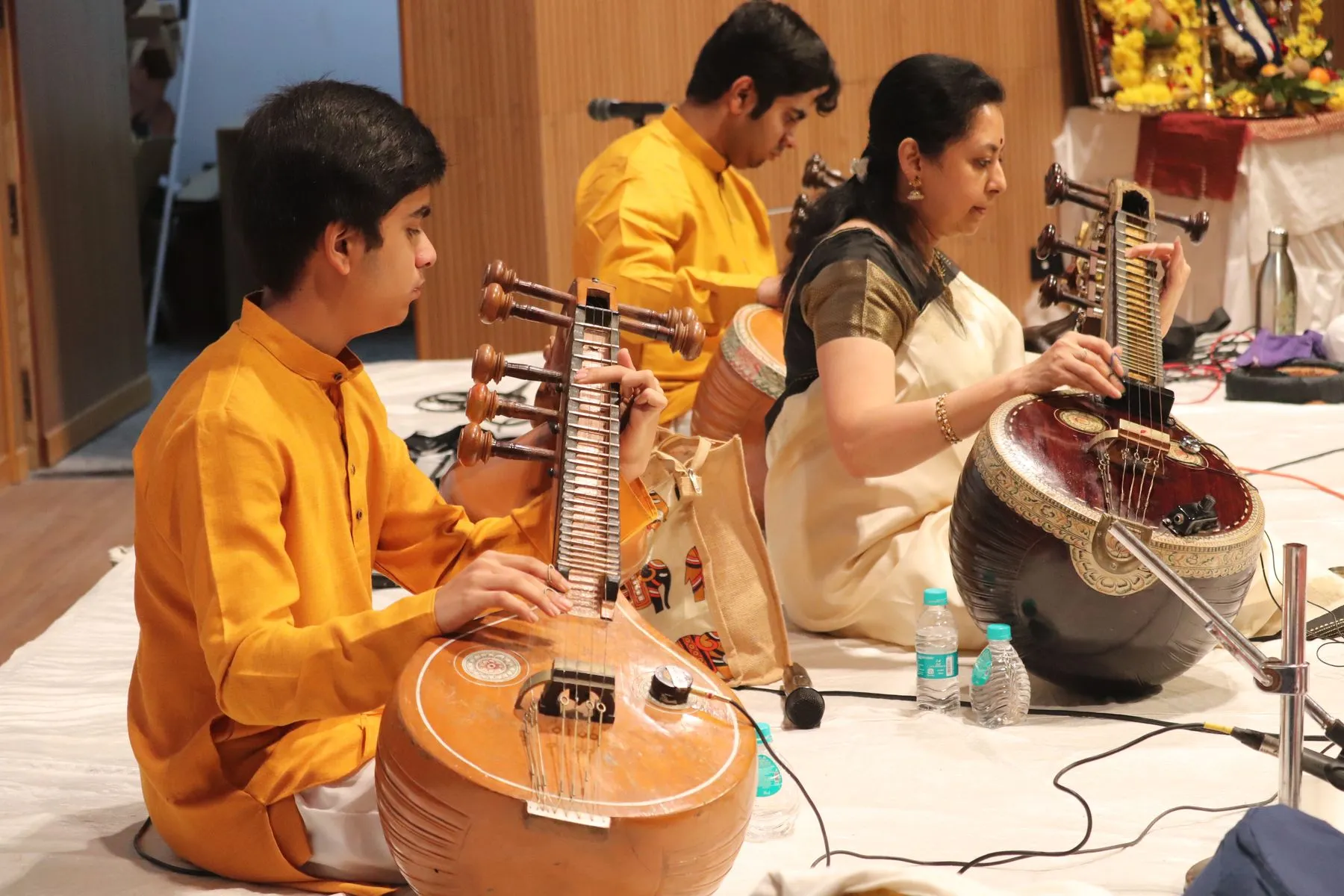 Trio of performers