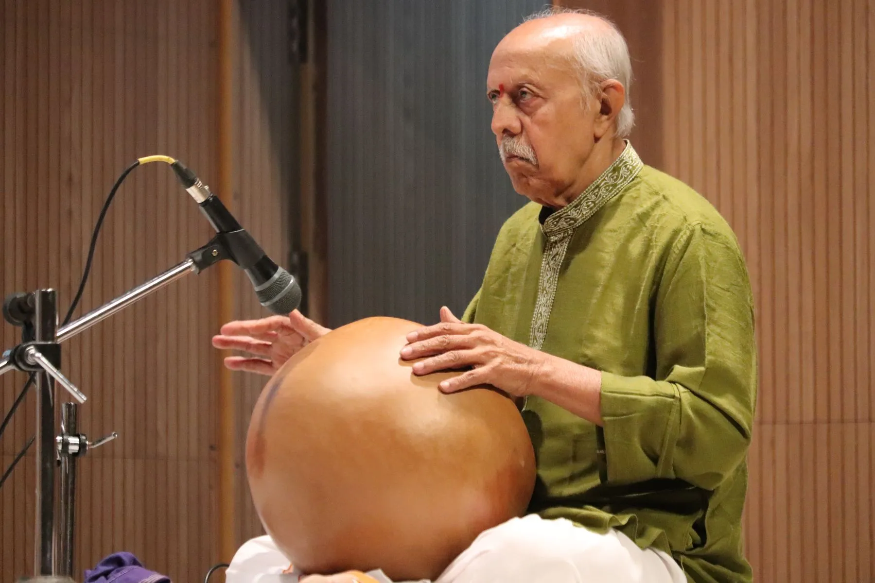 Senior ghatam artist, profile