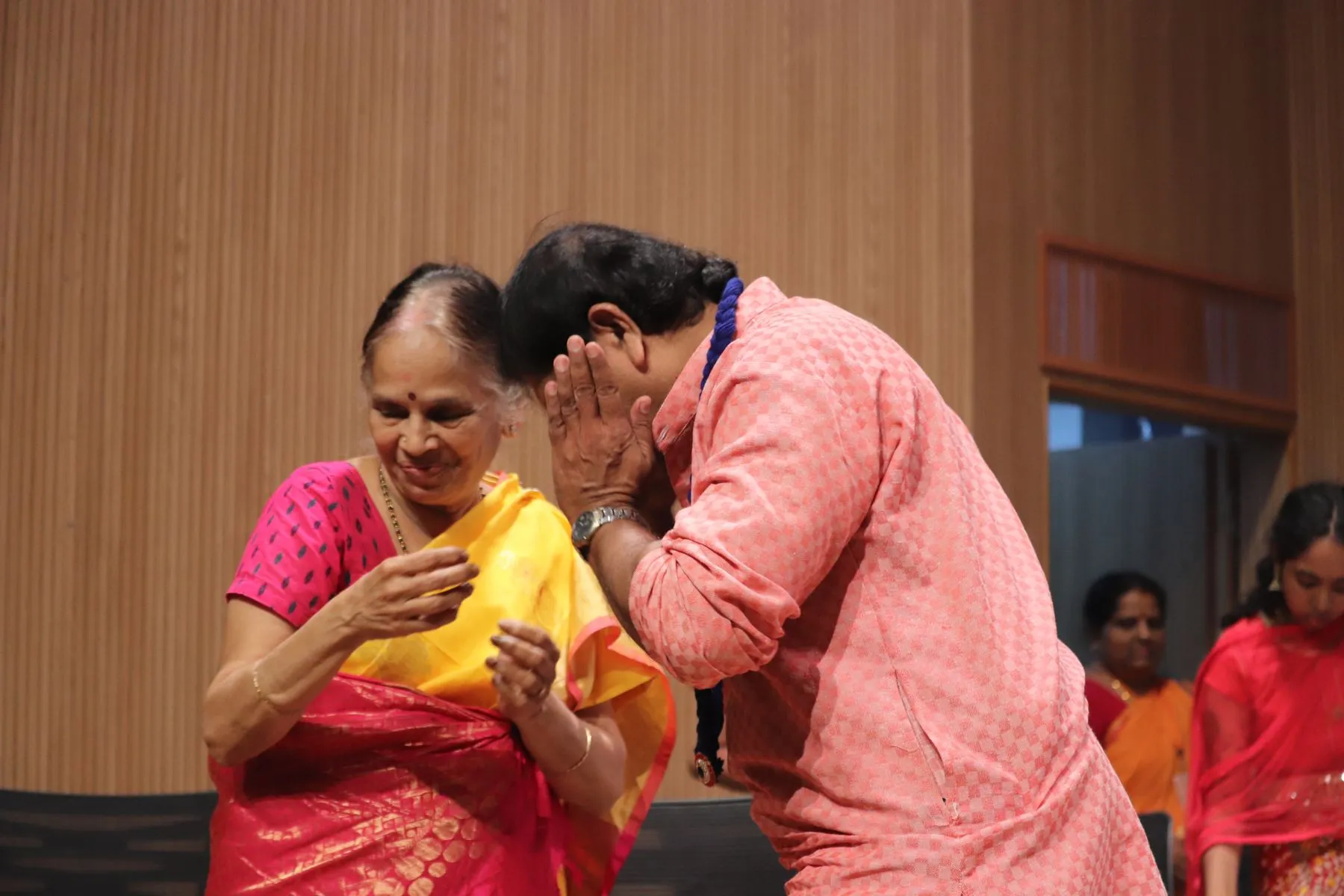 A ceremony or felicitation at VTP V