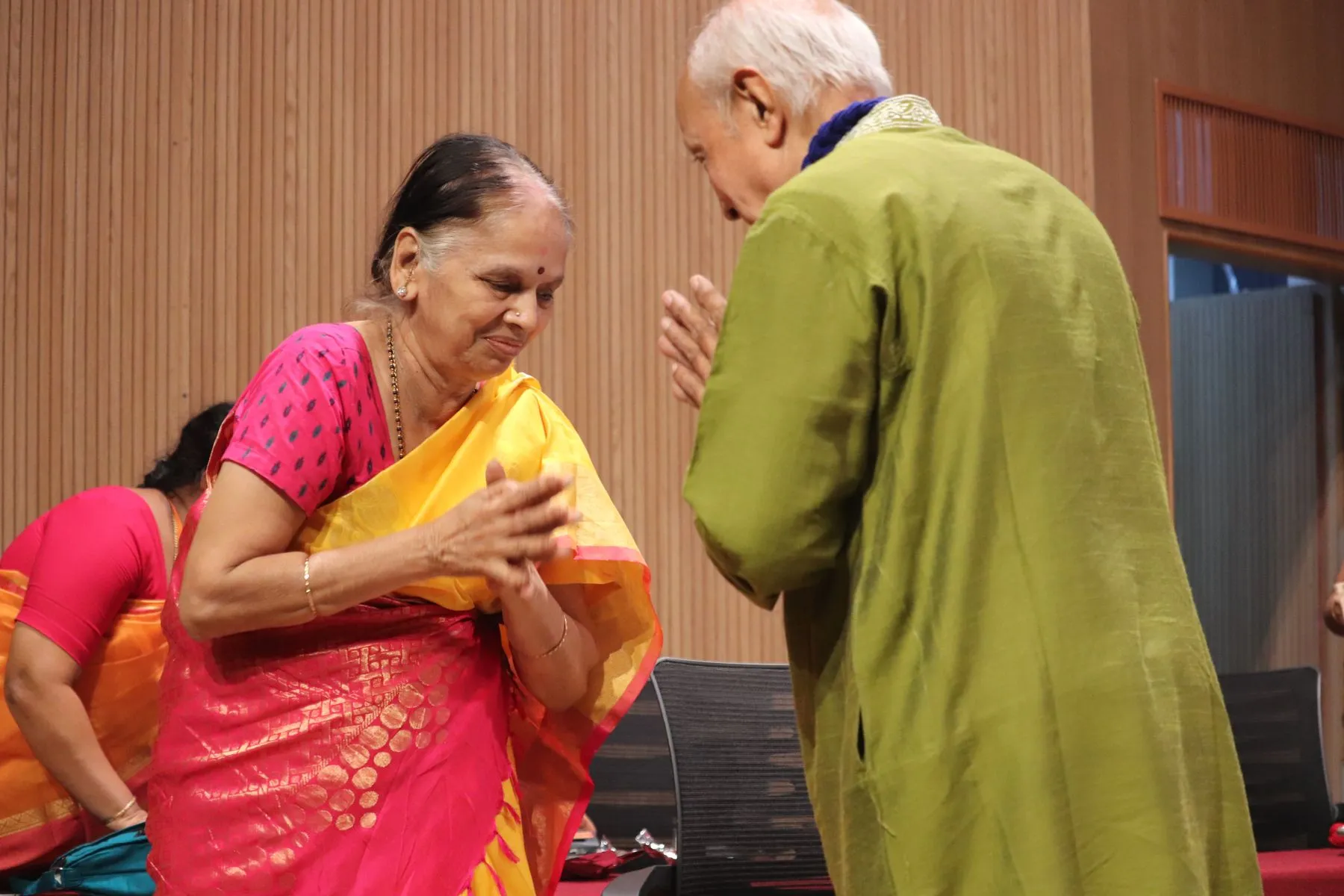 A ceremony or felicitation at VTP V