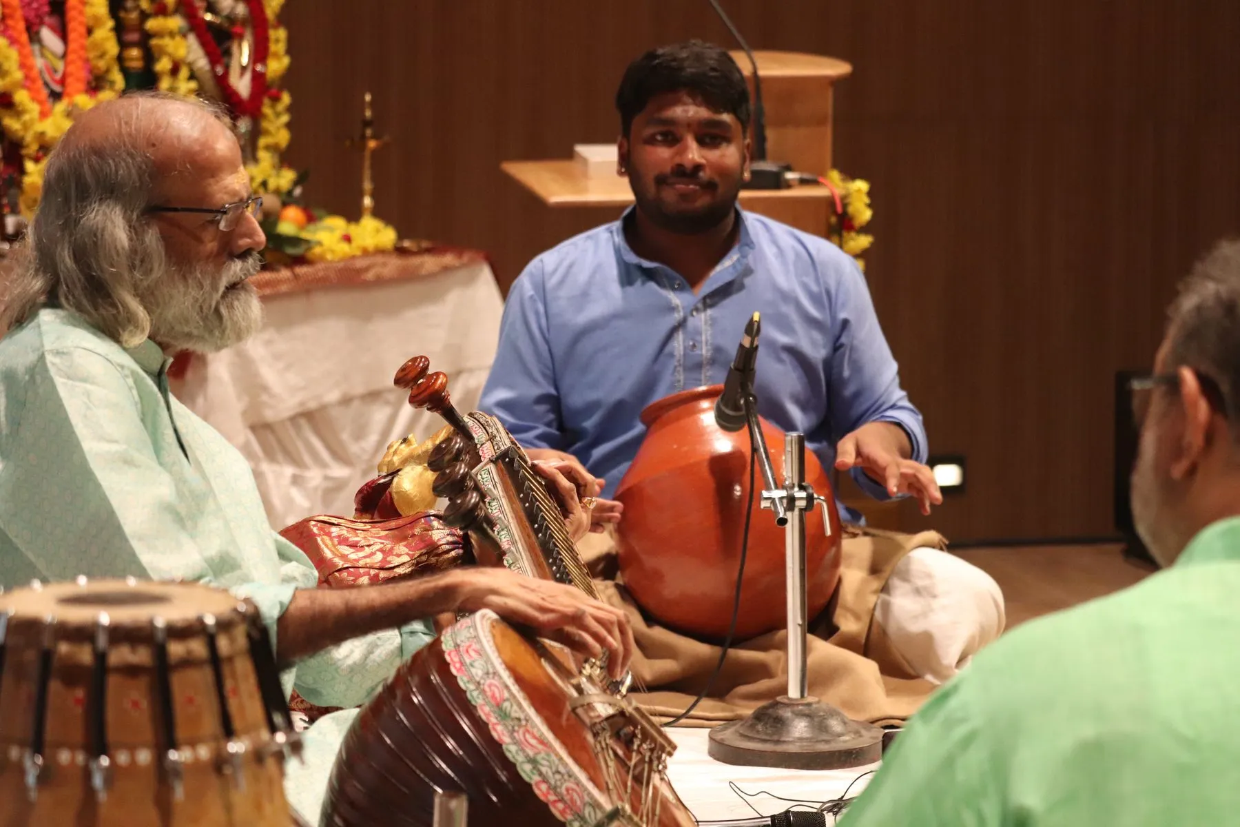 Ghatam with vainika