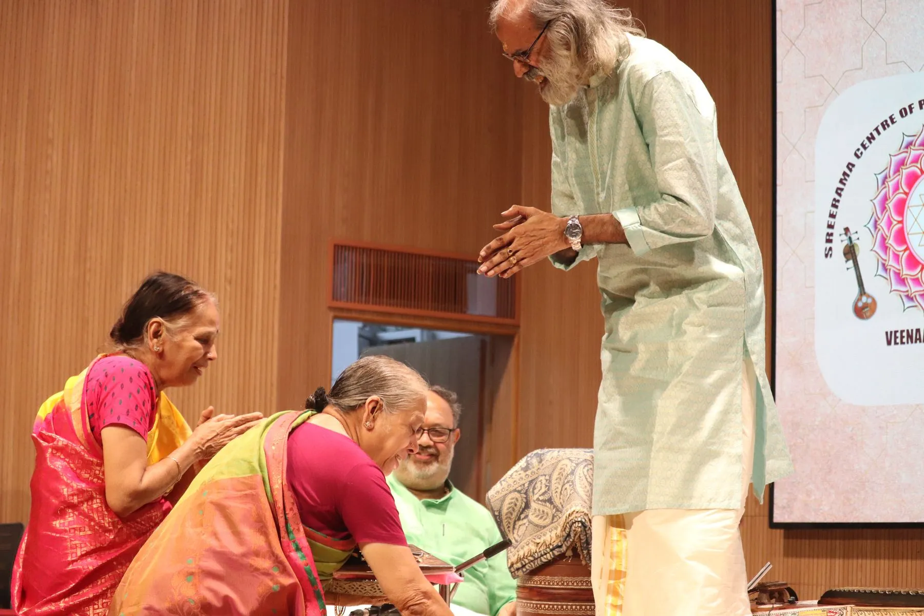 A ceremony or felicitation at VTP V