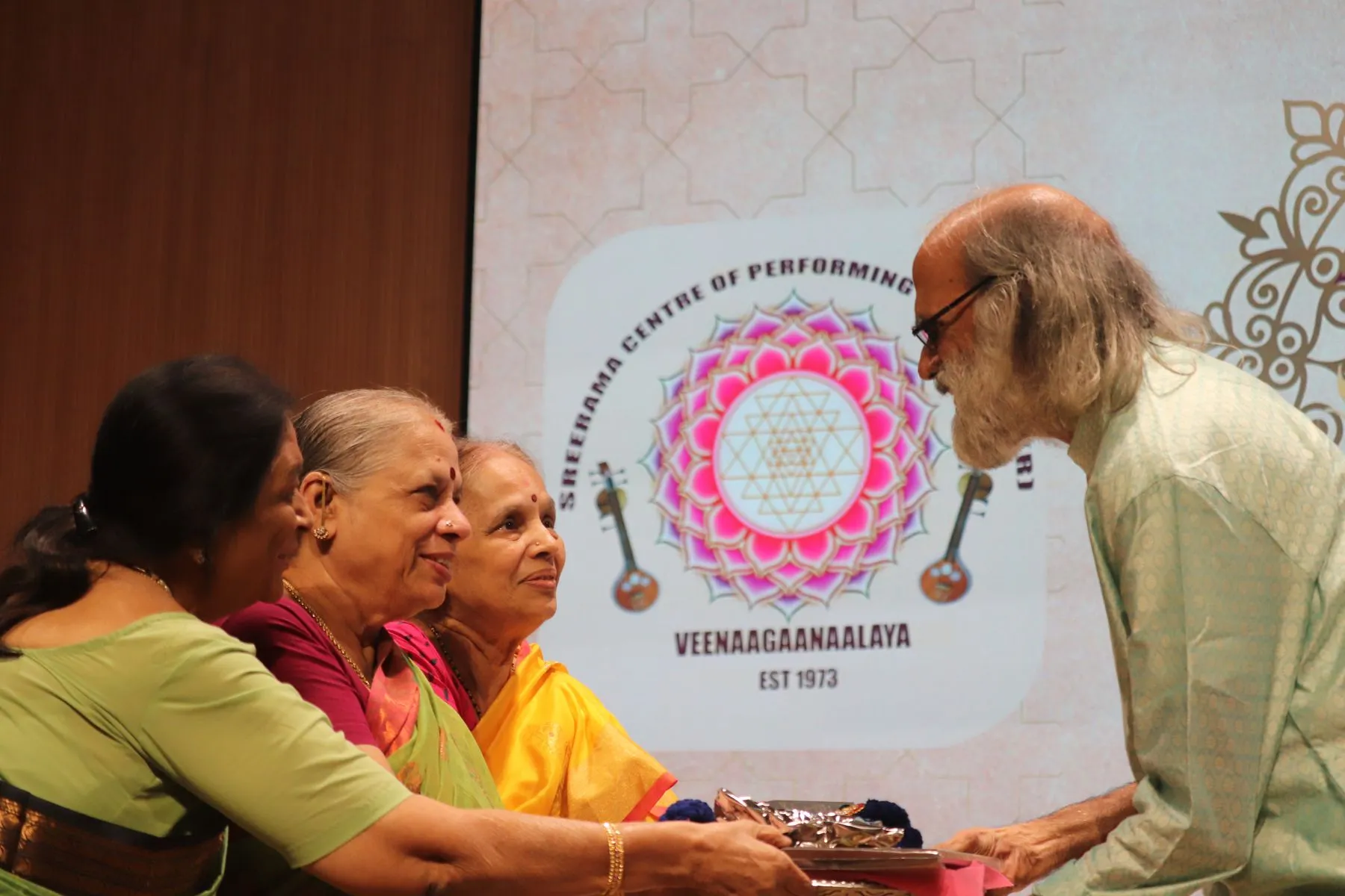 A ceremony or felicitation at VTP V