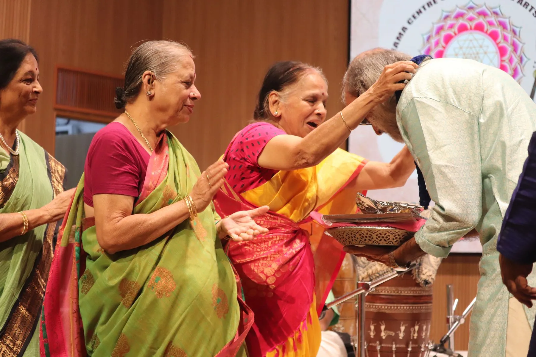 A ceremony or felicitation at VTP V