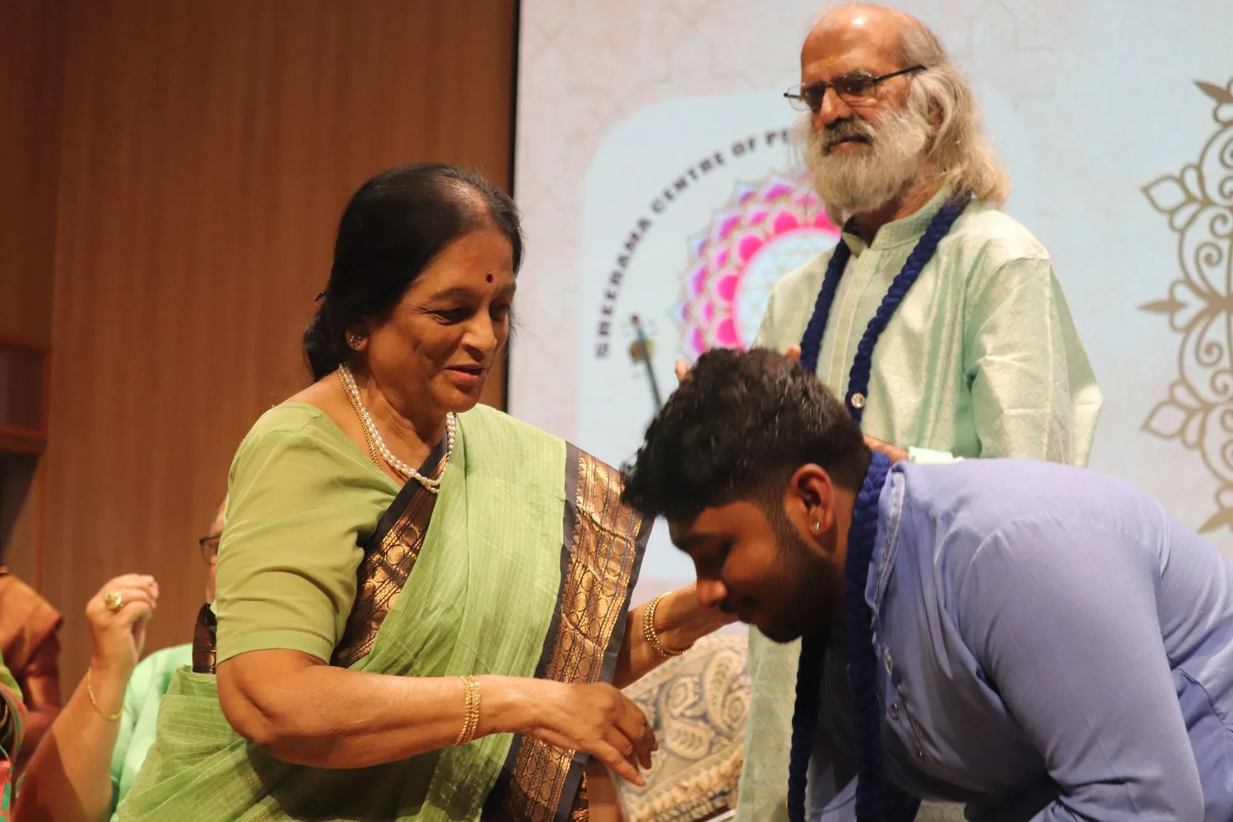A ceremony or felicitation at VTP V