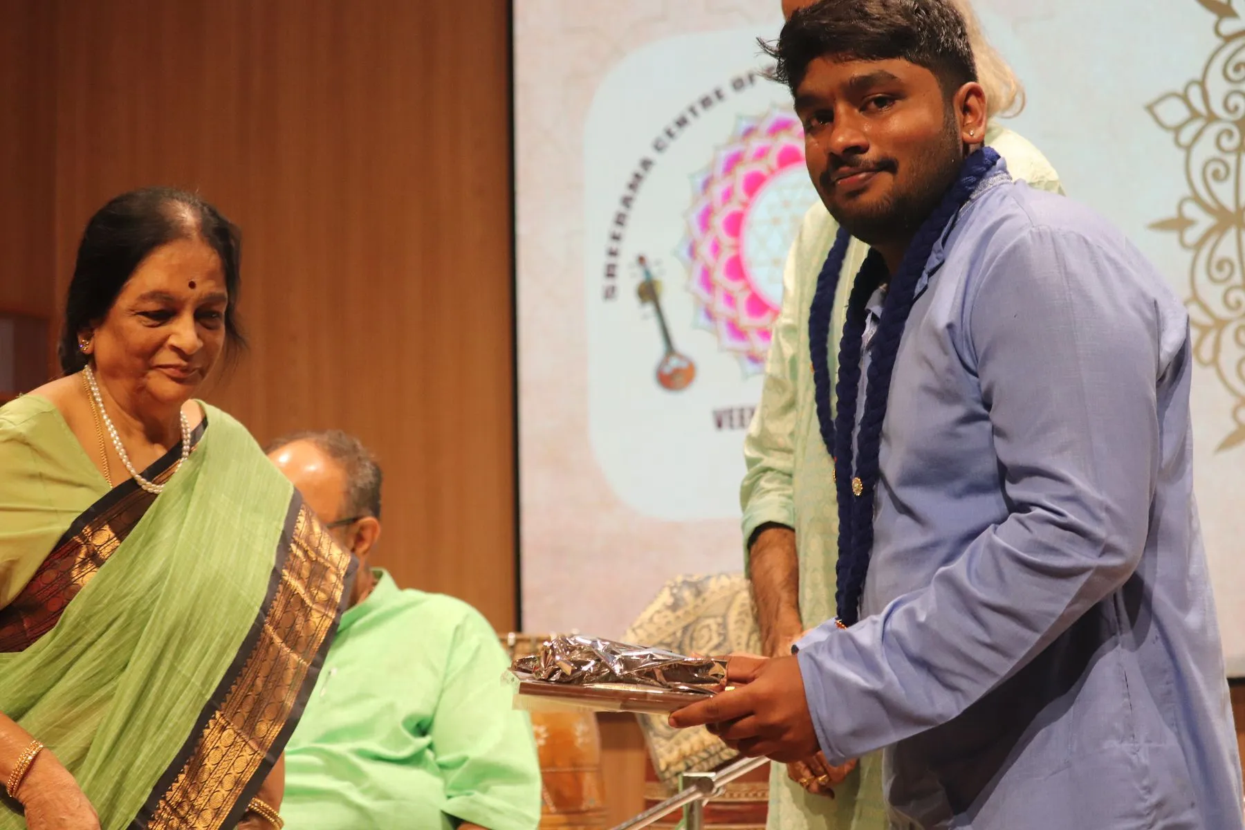 A ceremony or felicitation at VTP V