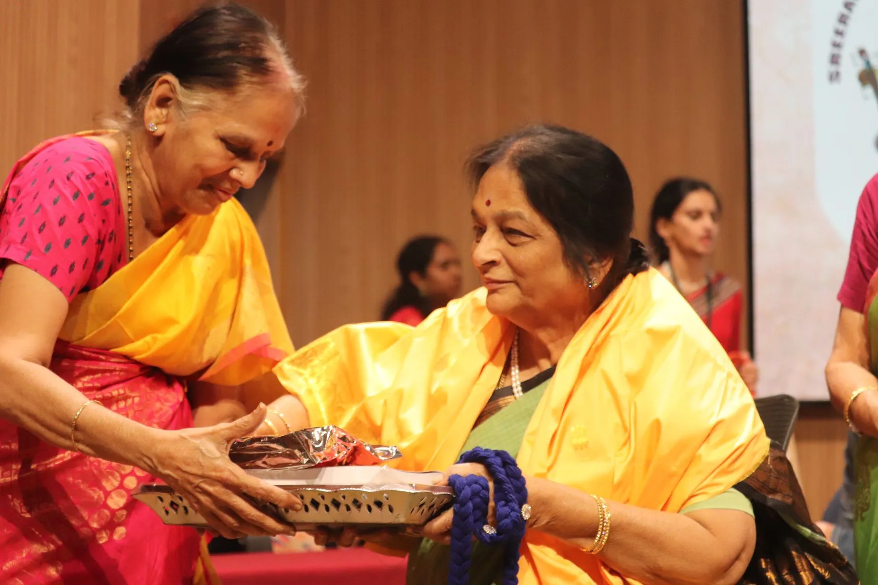 A ceremony or felicitation at VTP V