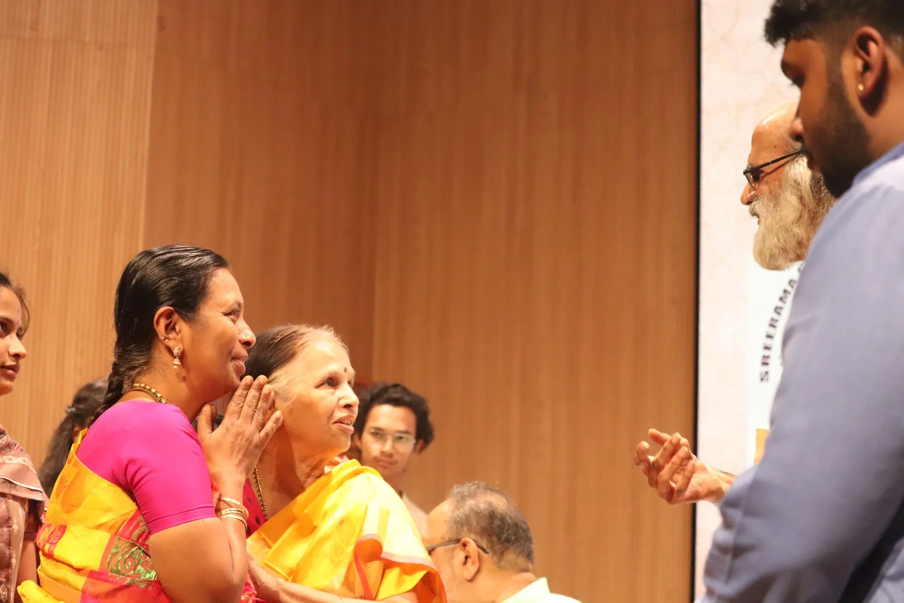 A ceremony or felicitation at VTP V