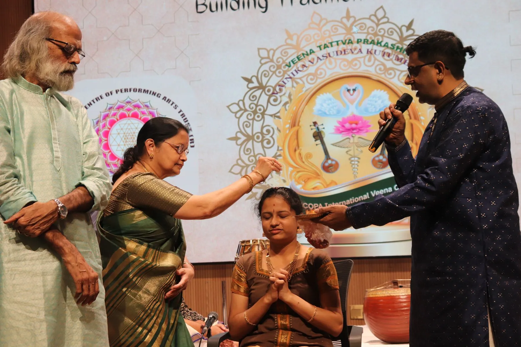 A ceremony or felicitation at VTP V