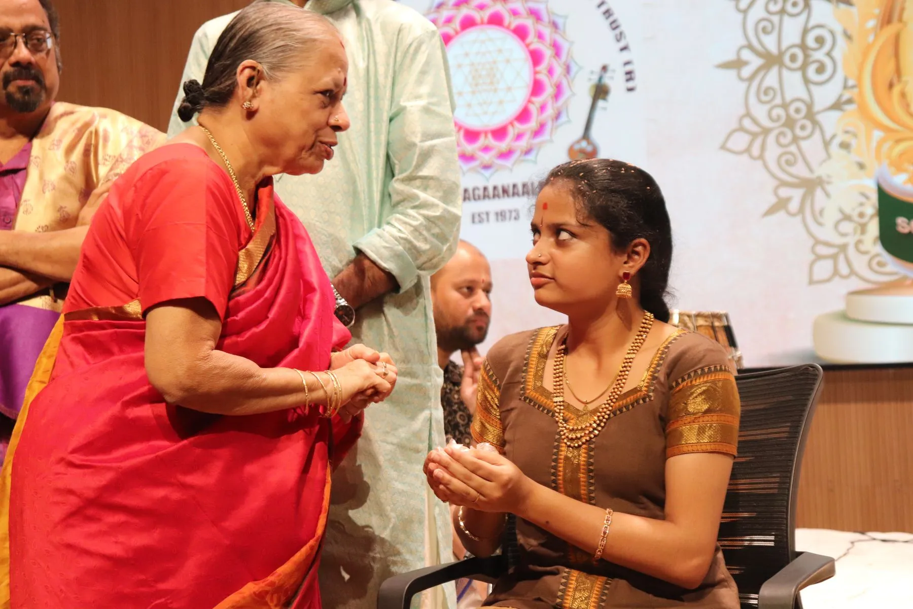 A ceremony or felicitation at VTP V