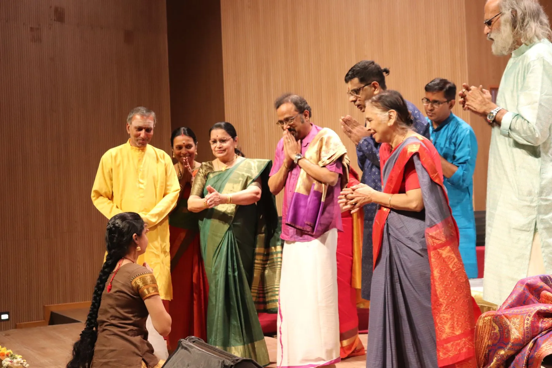 A ceremony or felicitation at VTP V