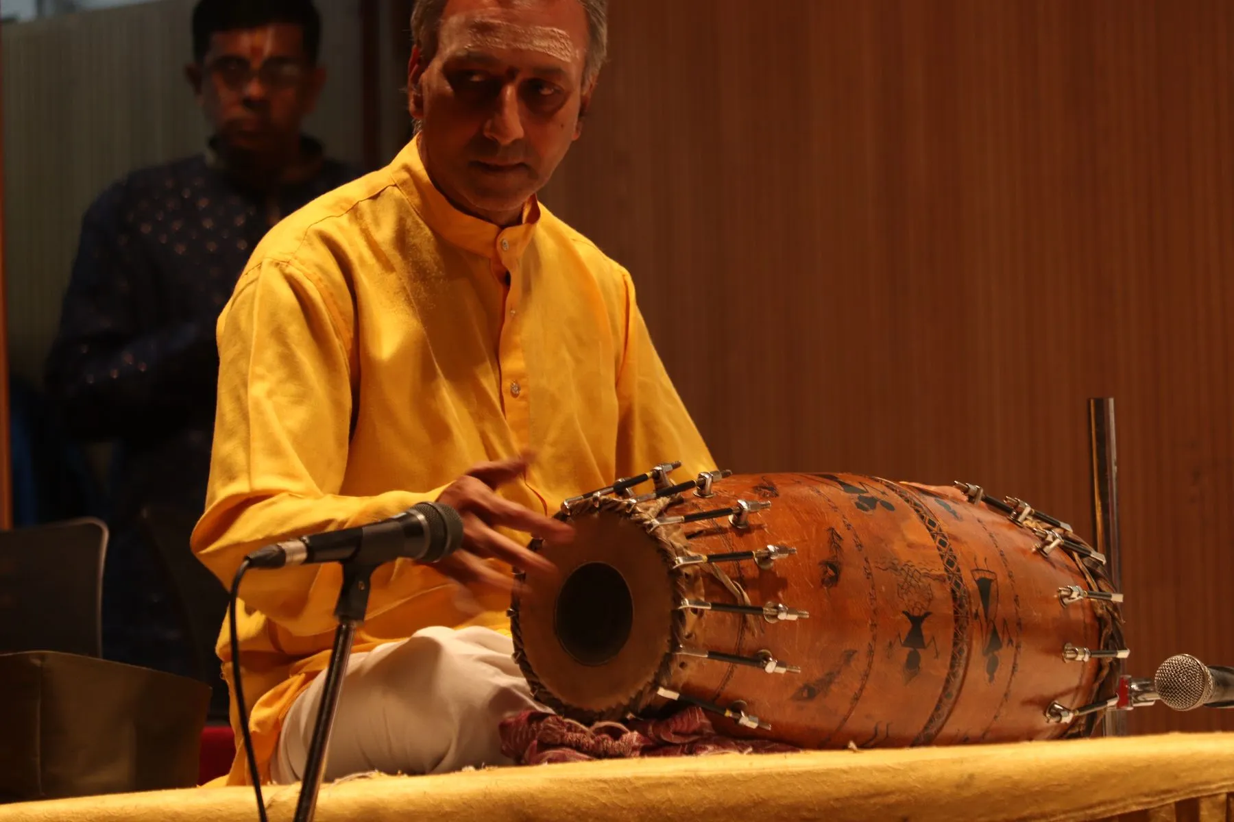 Mridangam artist