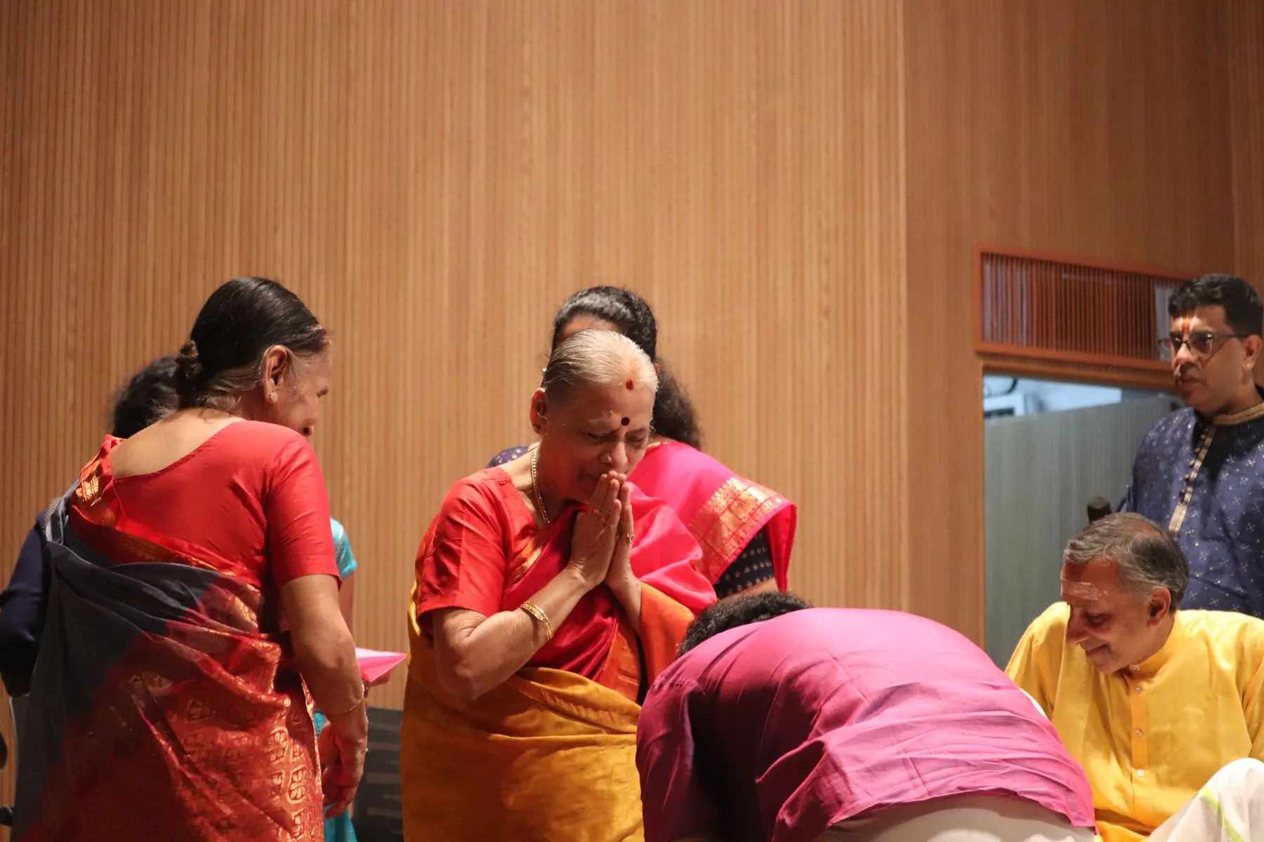 A ceremony or felicitation at VTP V