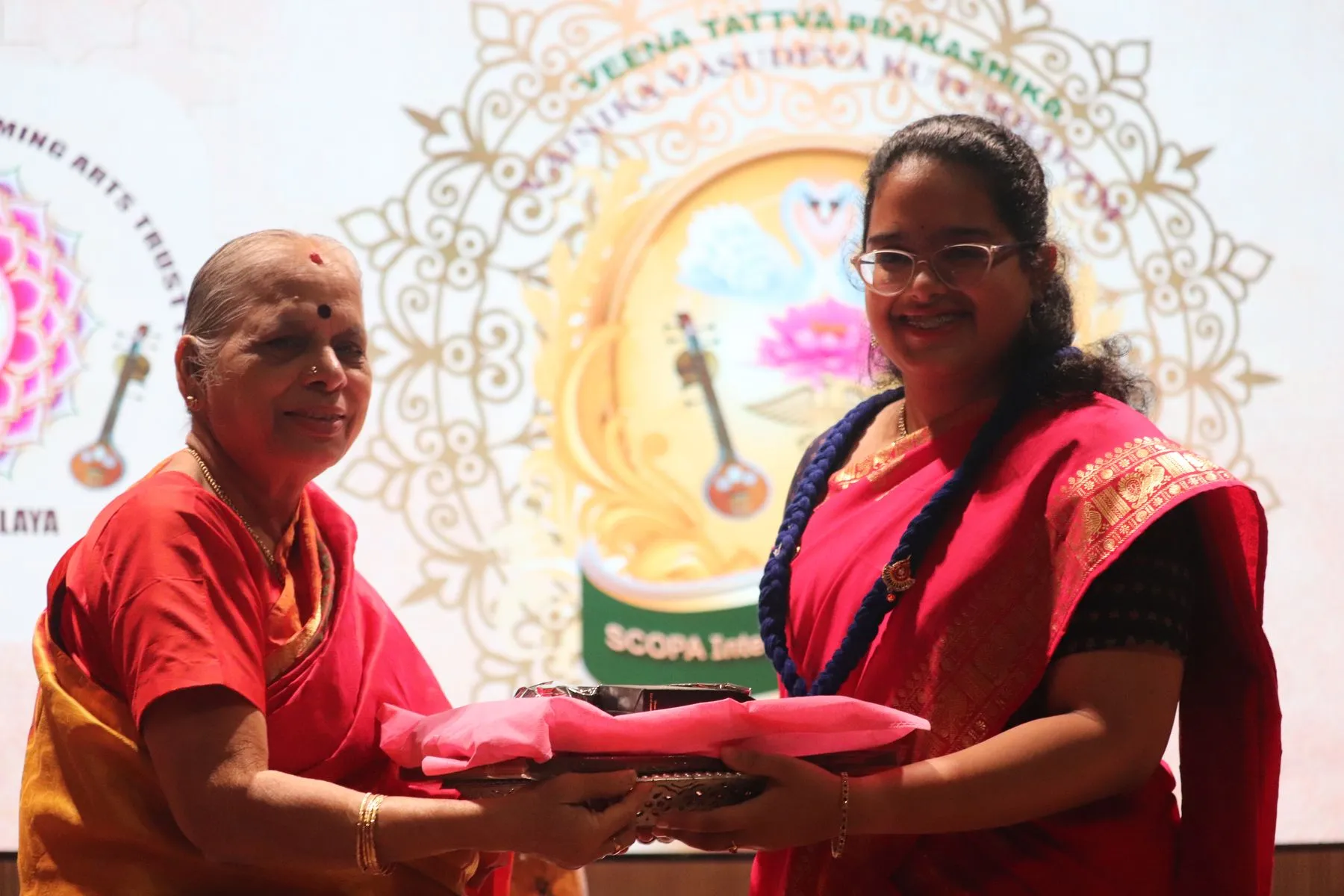 A ceremony or felicitation at VTP V