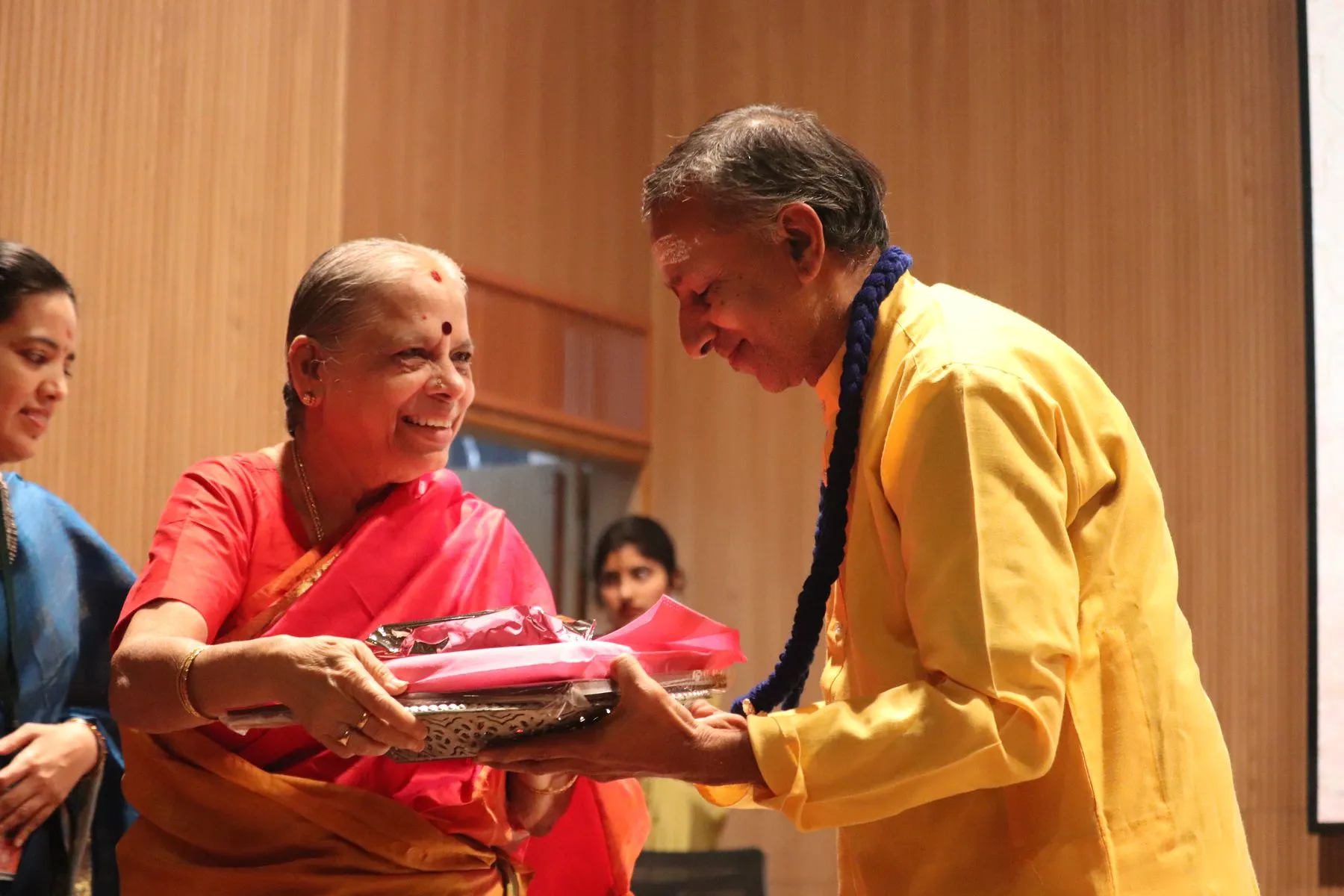 A ceremony or felicitation at VTP V
