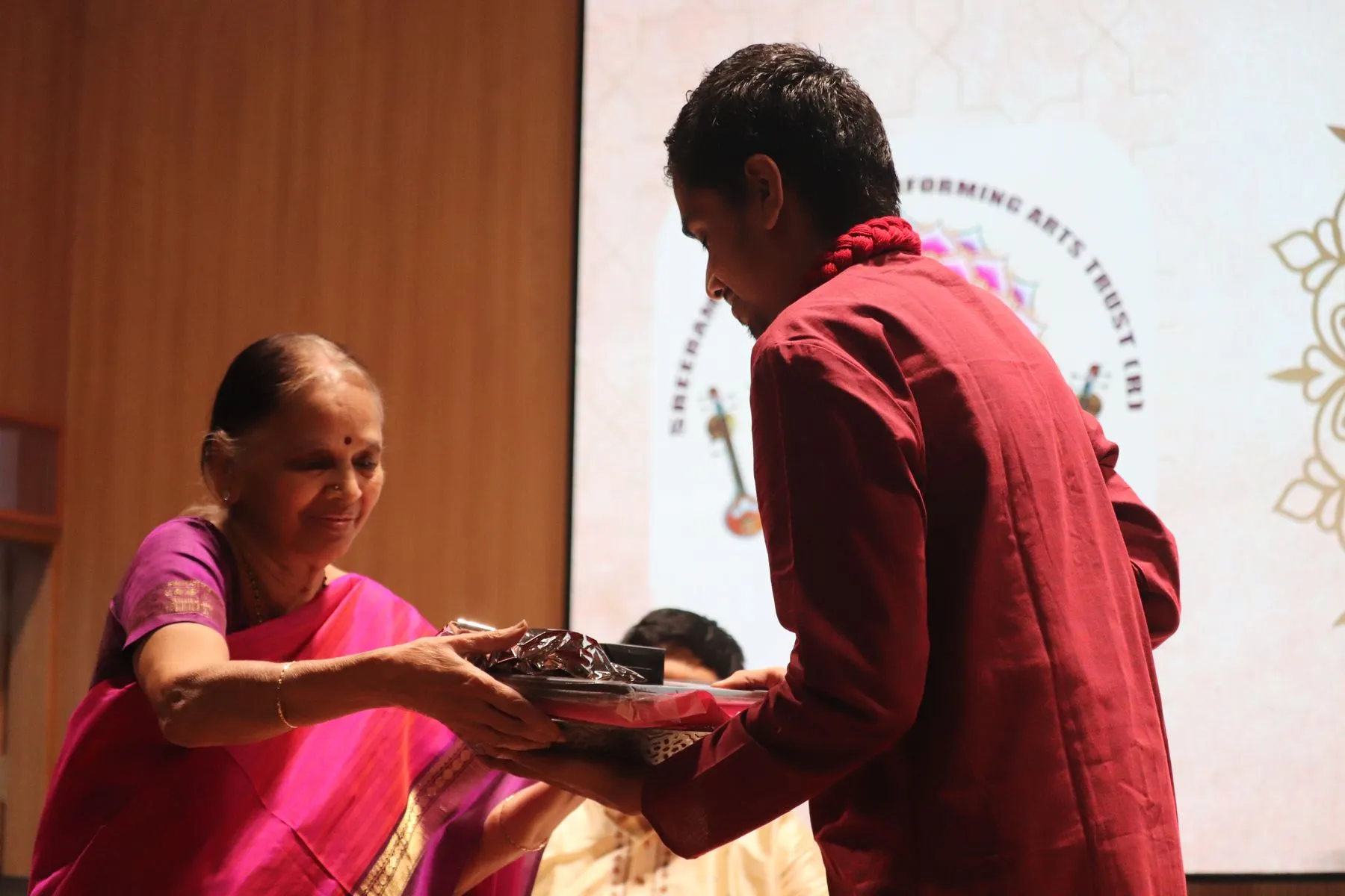 A ceremony or felicitation at VTP V