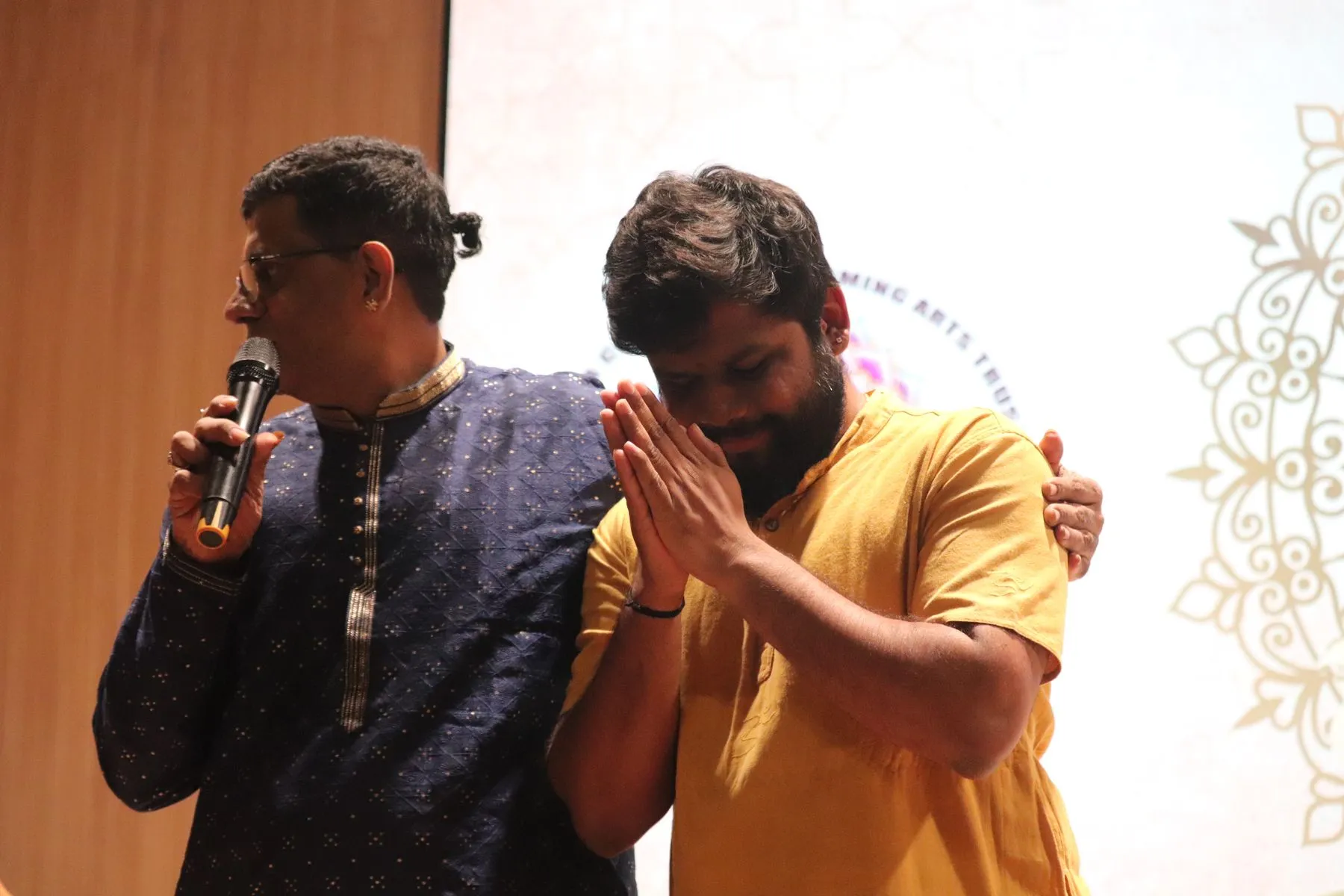 A ceremony or felicitation at VTP V