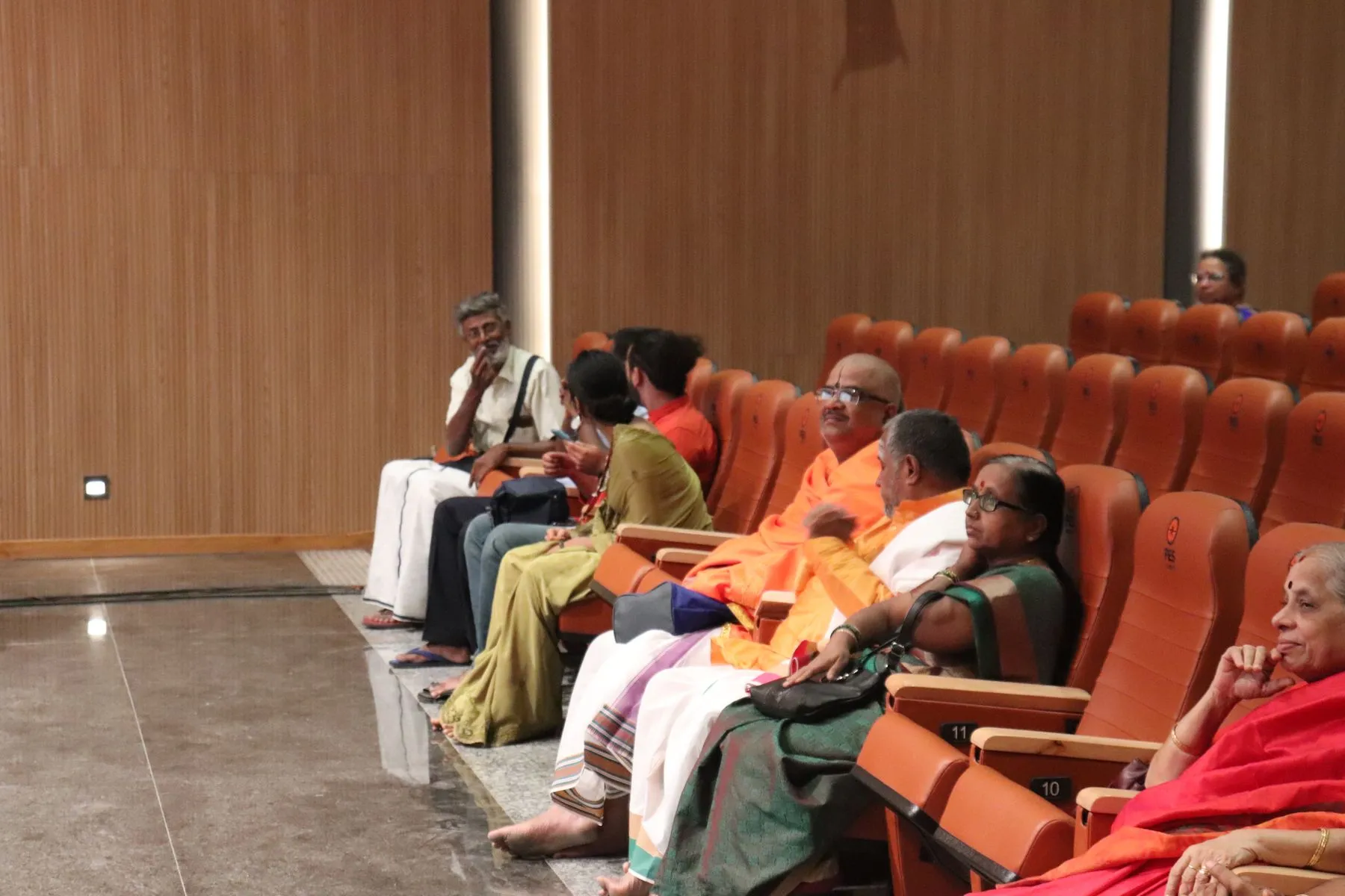 Audience seated