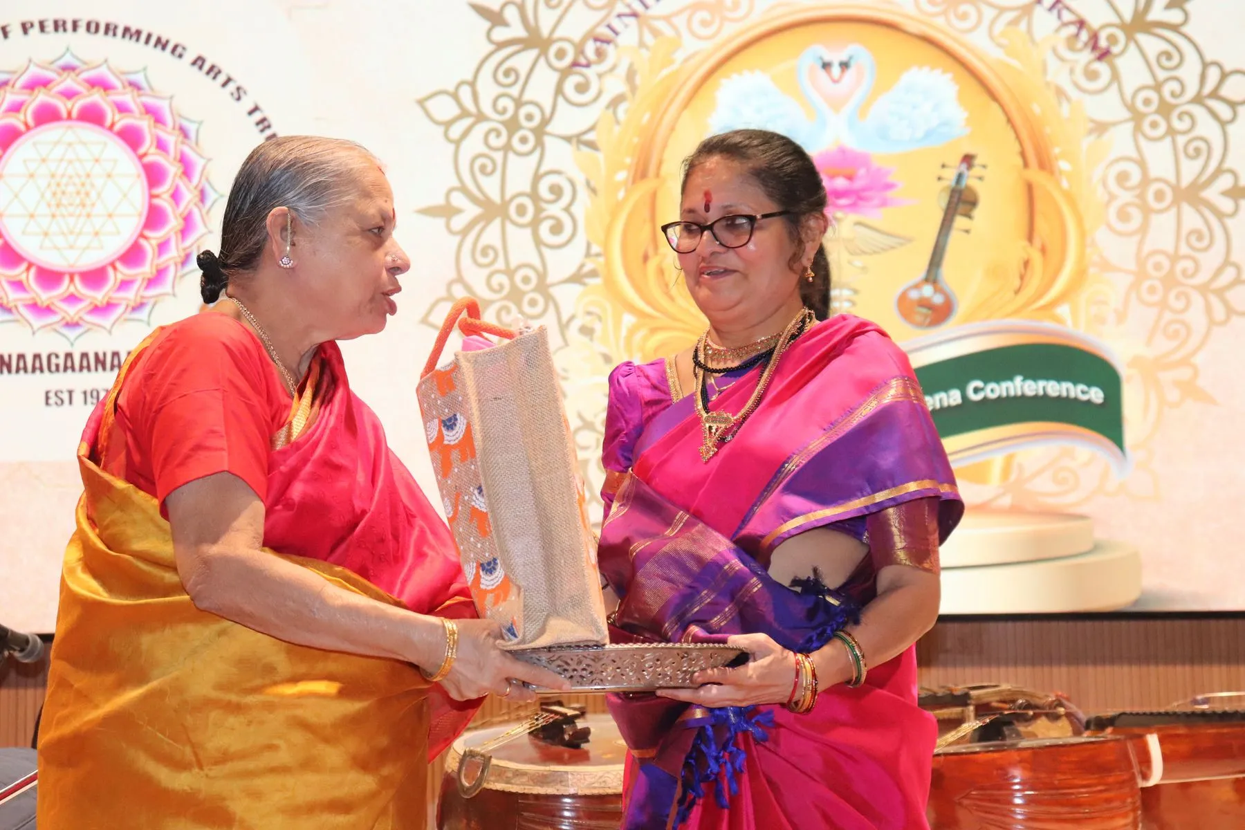 A ceremony or felicitation at VTP V