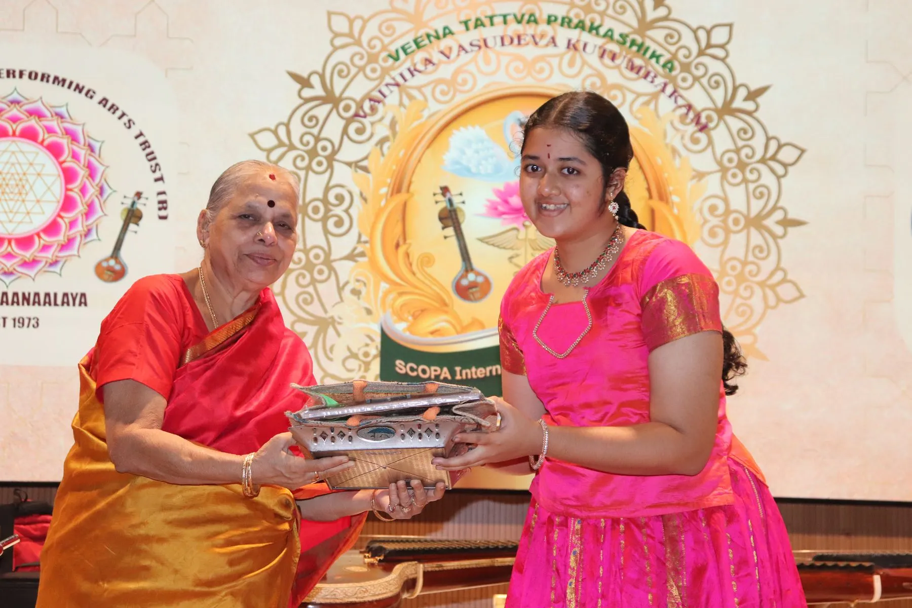 A ceremony or felicitation at VTP V