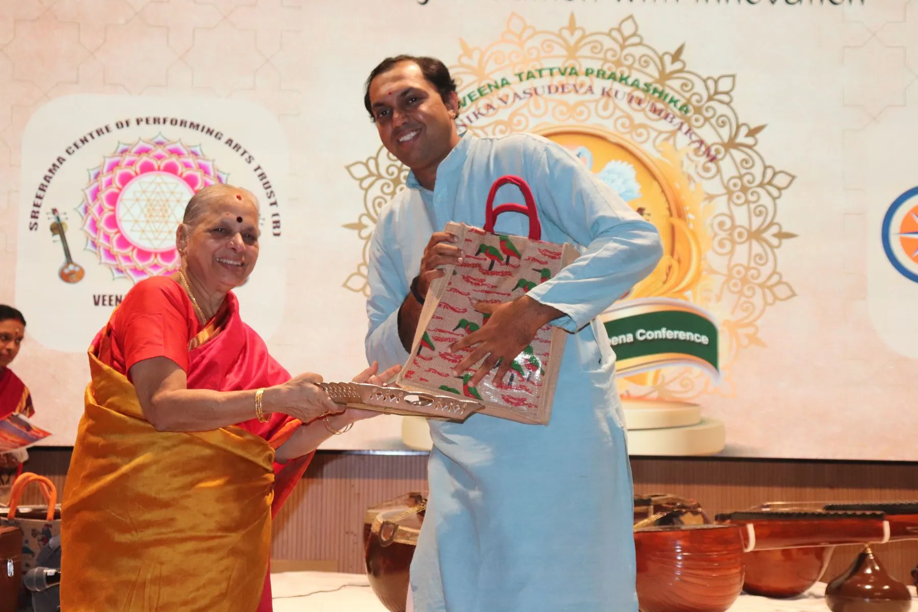 A ceremony or felicitation at VTP V