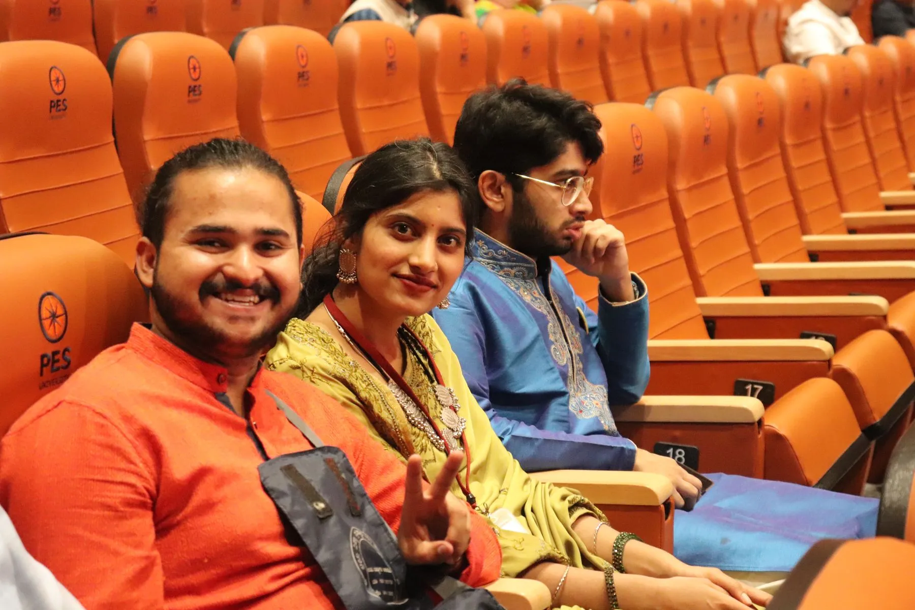 Artists, guests and listeners at VTP V