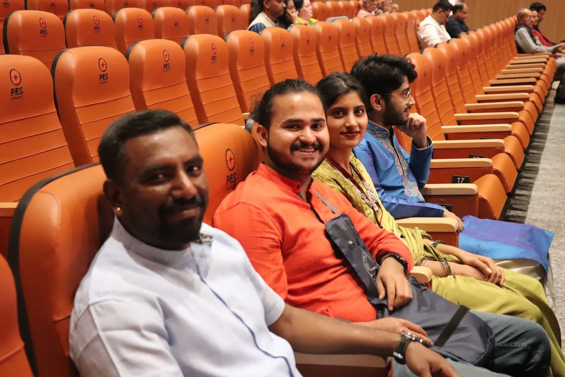 Artists, guests and listeners at VTP V