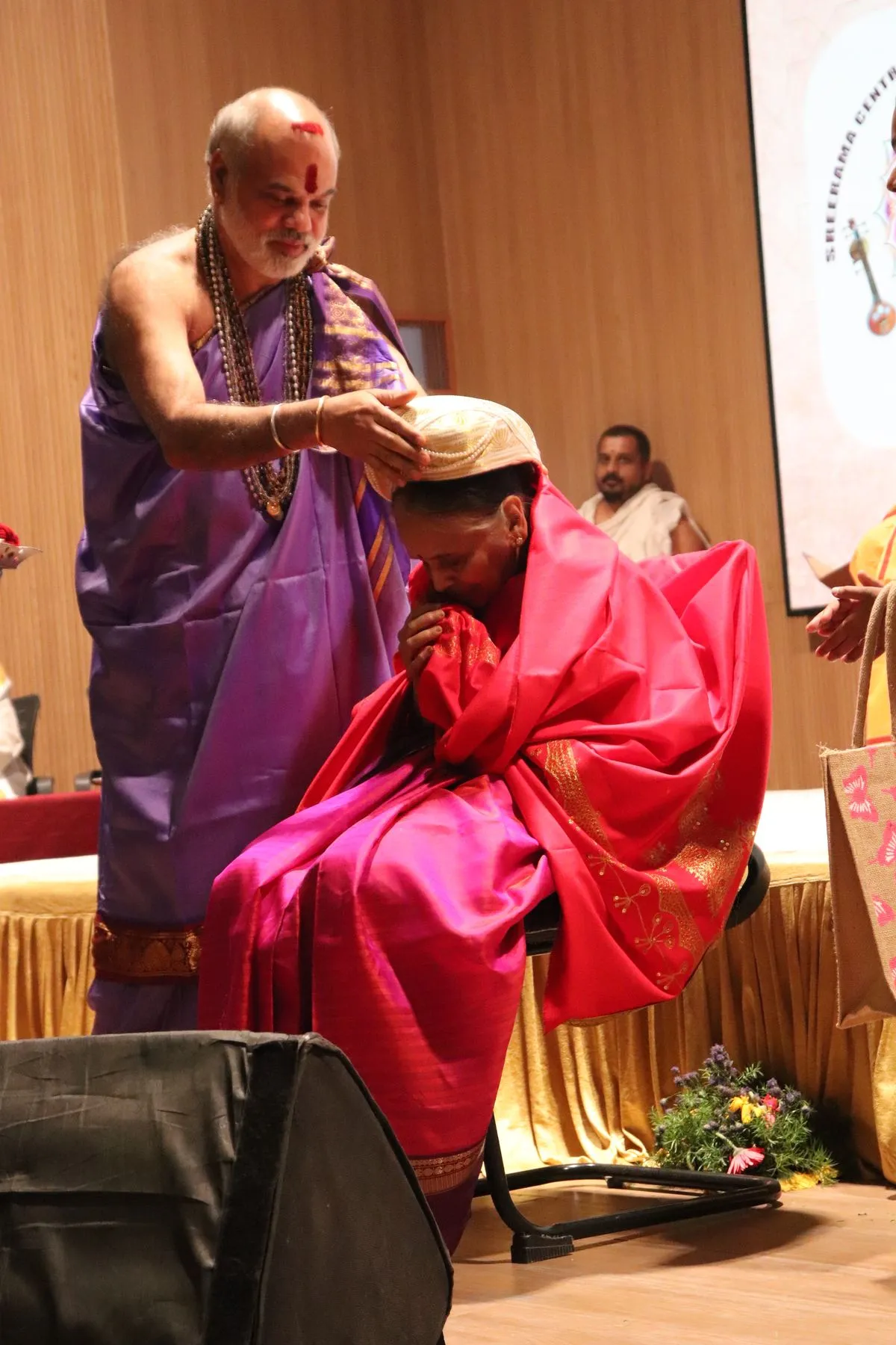 Seer blessing honoree