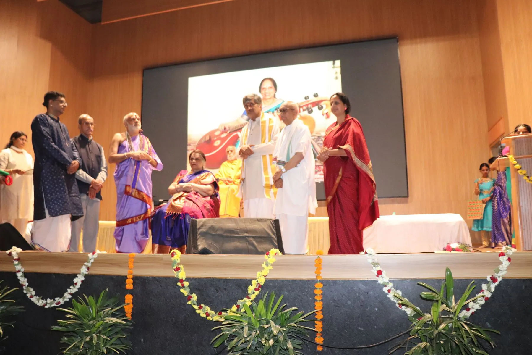 A ceremony or felicitation at VTP V