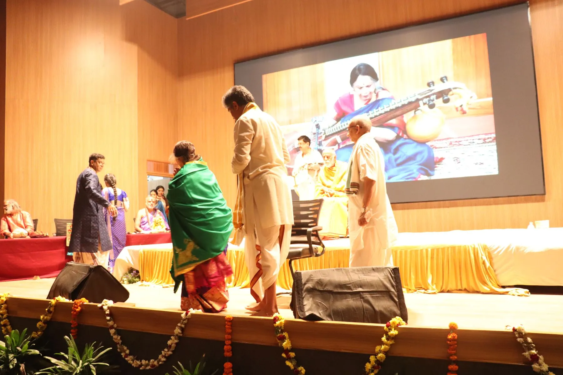A ceremony or felicitation at VTP V