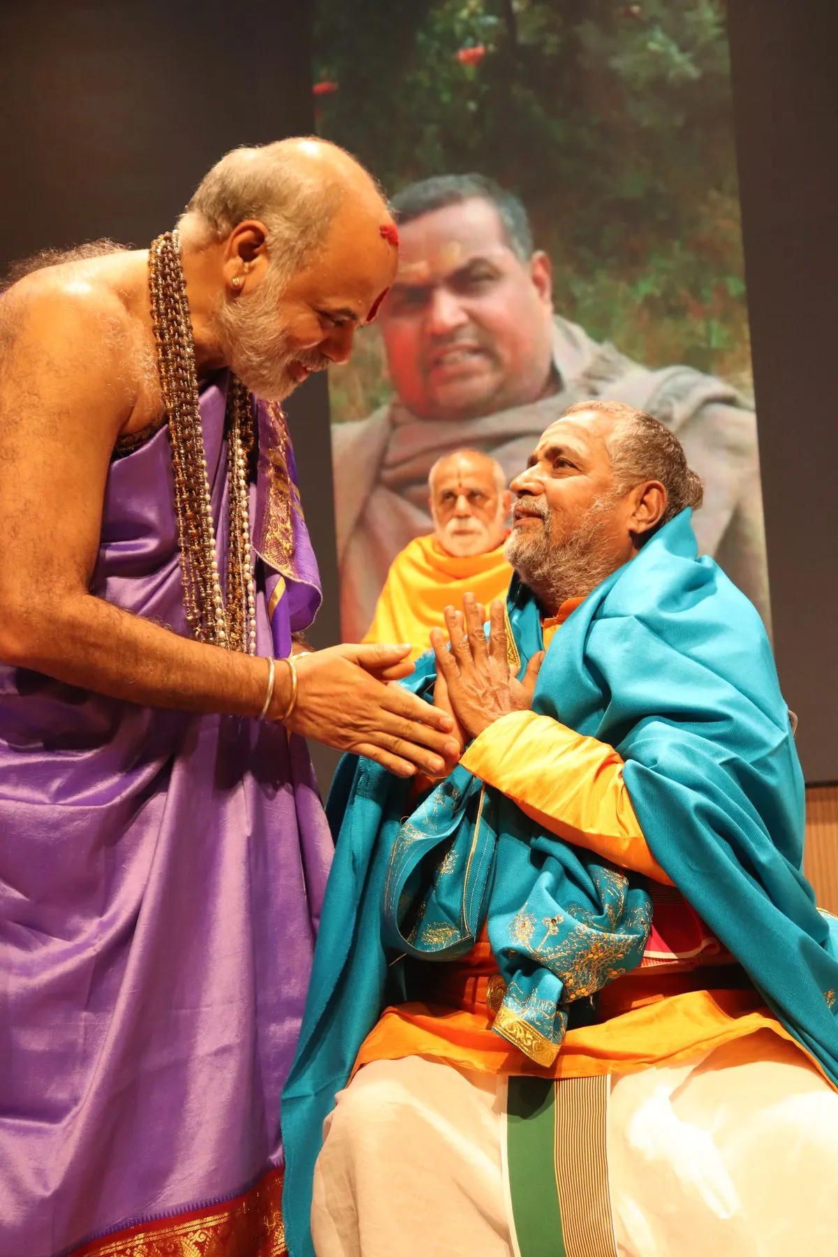 A ceremony or felicitation at VTP V