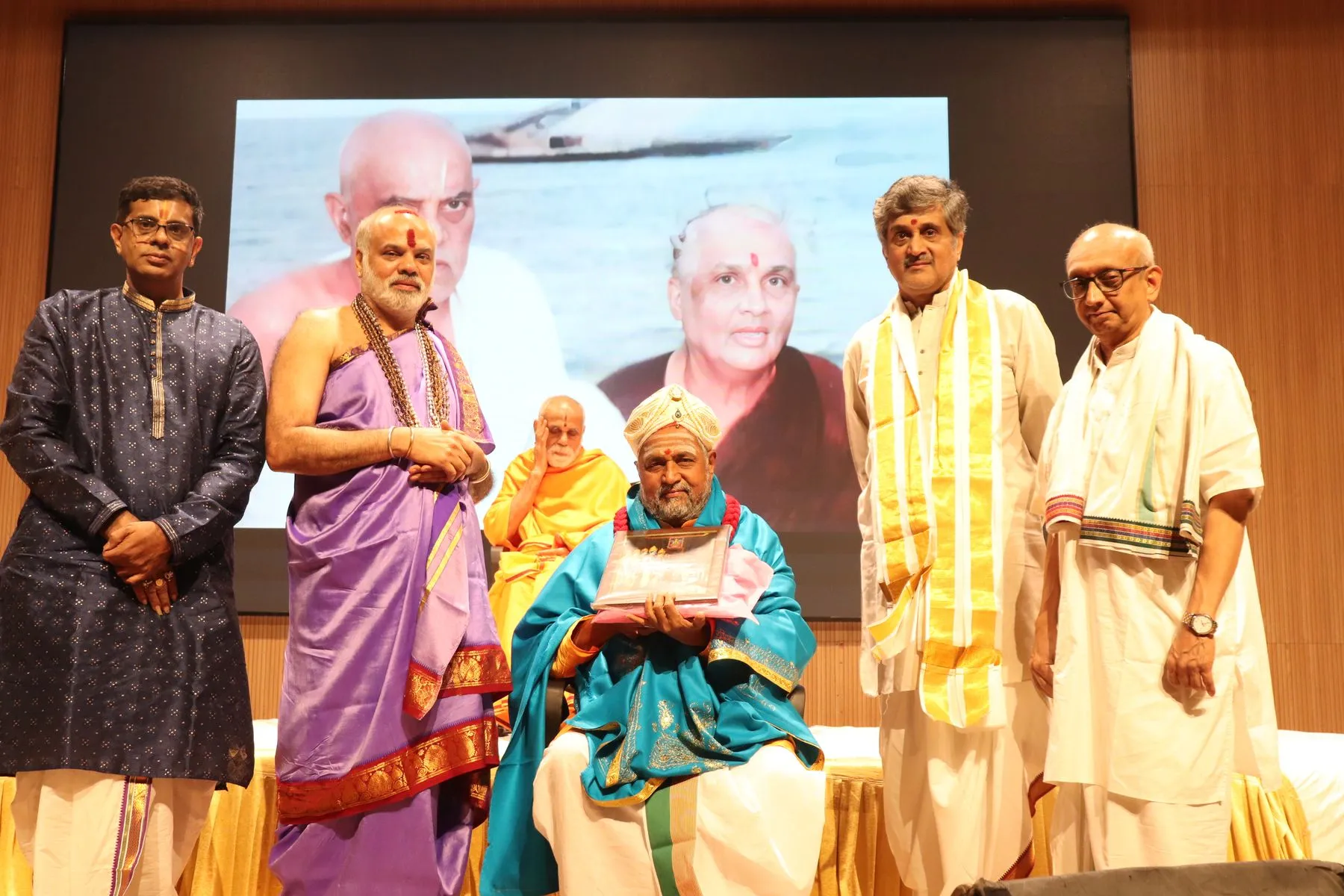 A ceremony or felicitation at VTP V