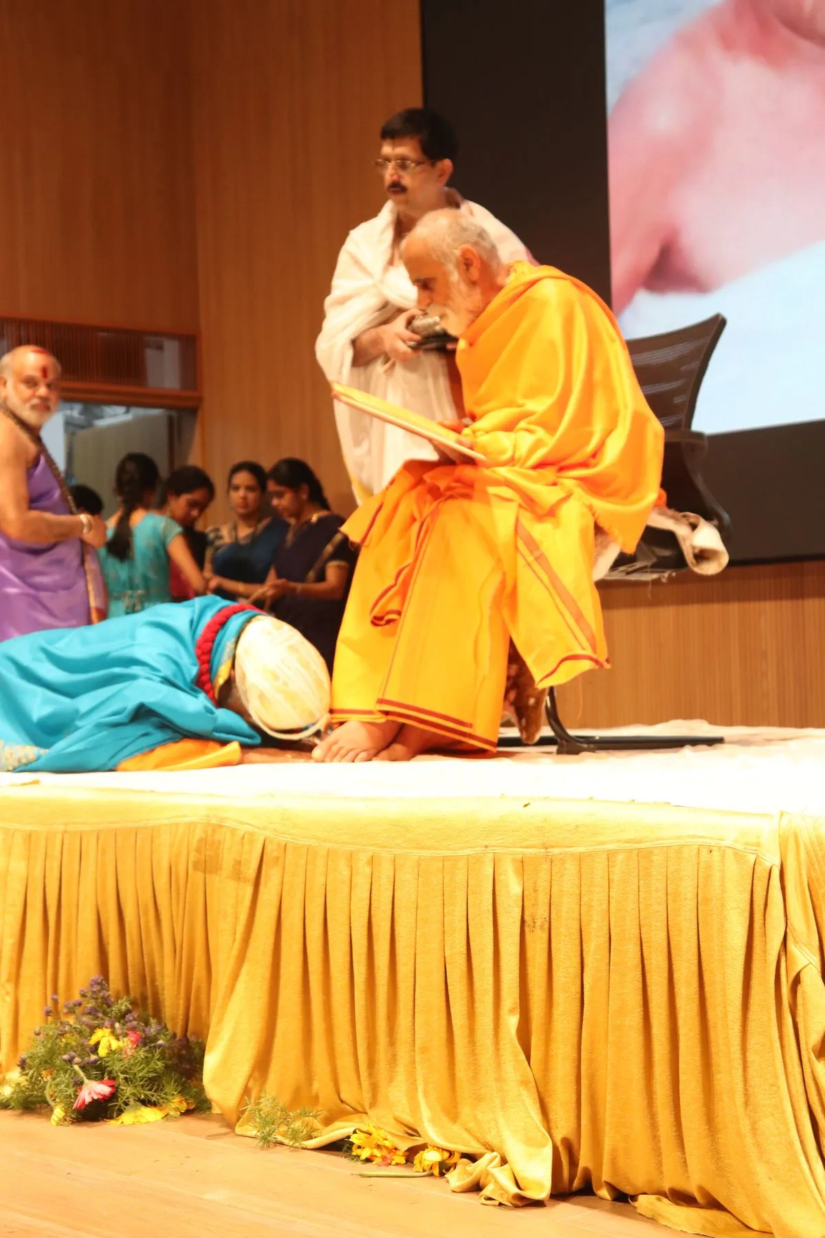 A ceremony or felicitation at VTP V