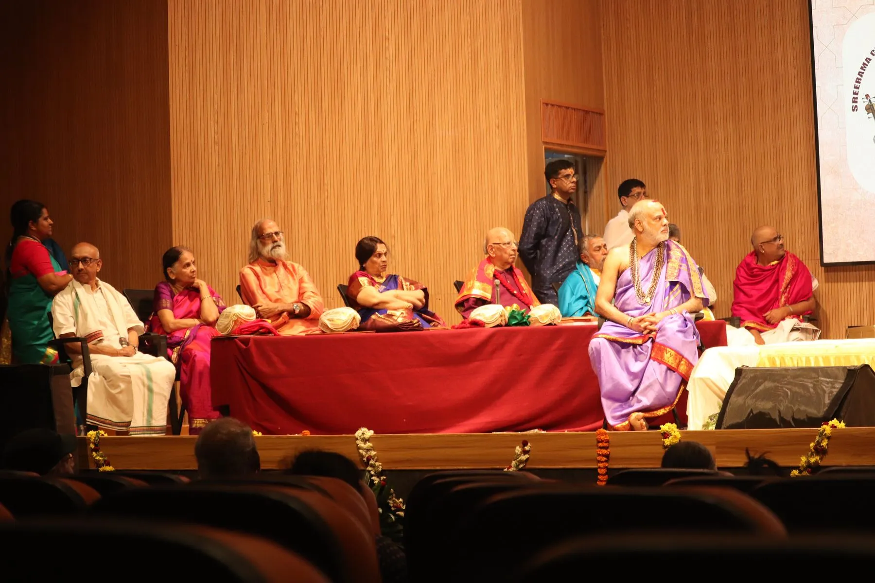 A ceremony or felicitation at VTP V