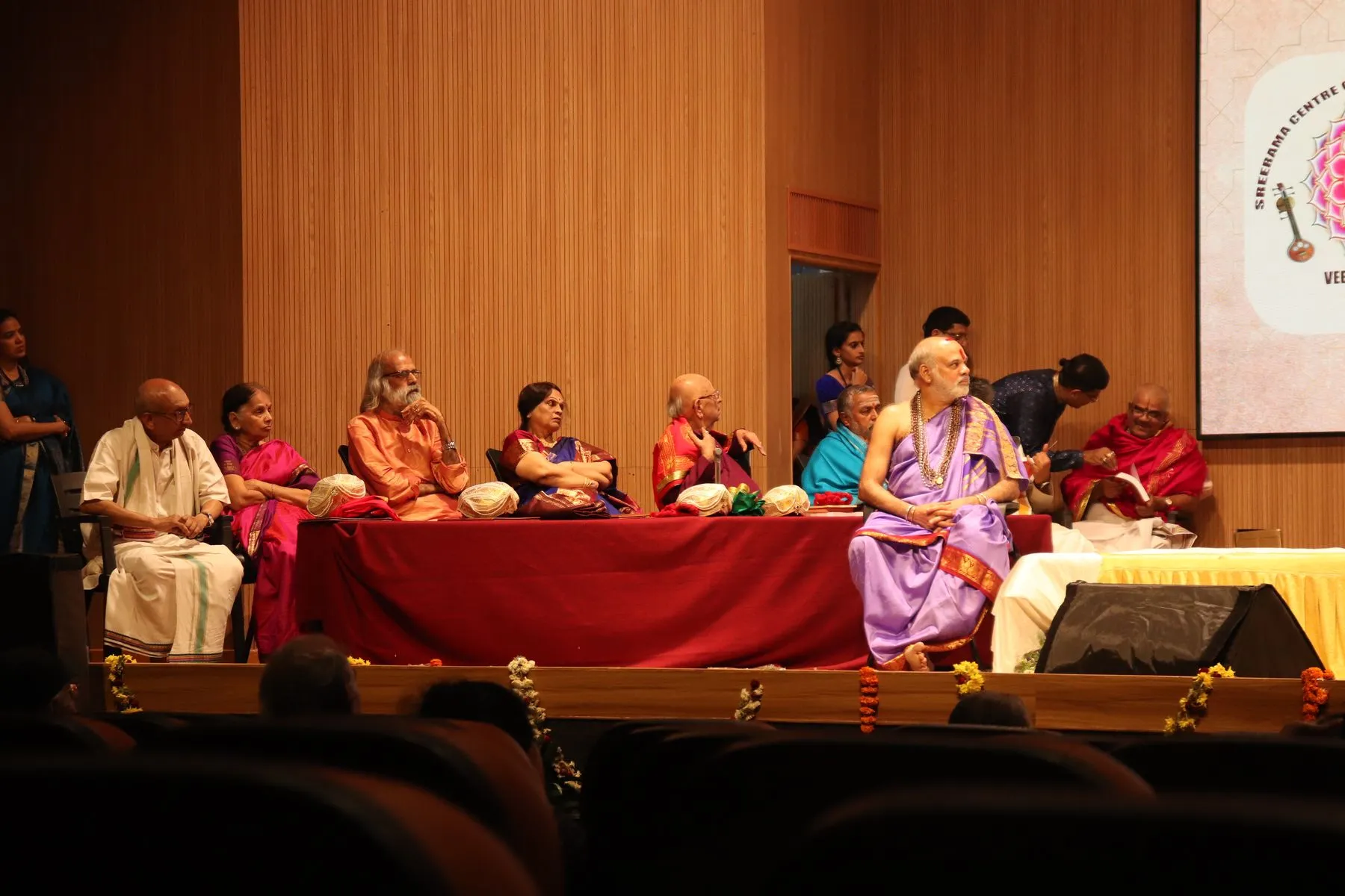 Dais from audience