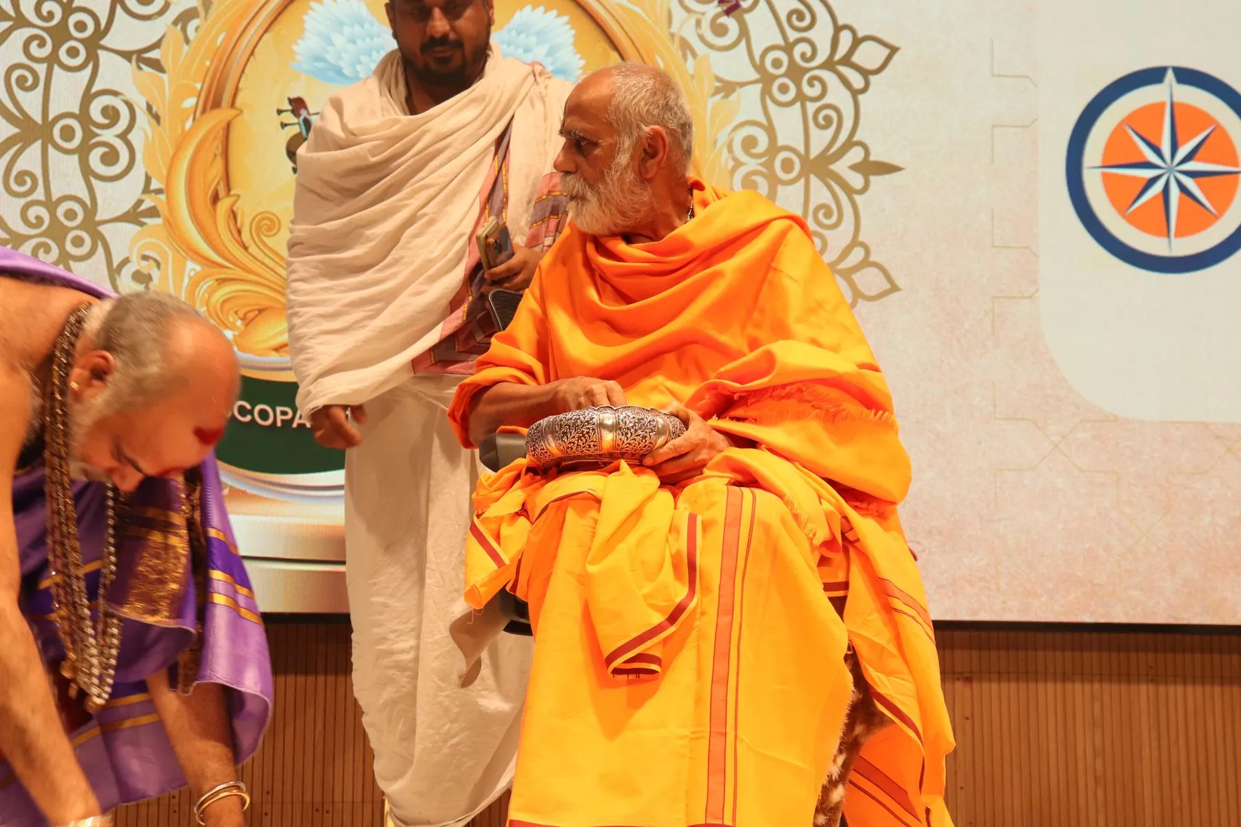 A ceremony or felicitation at VTP V