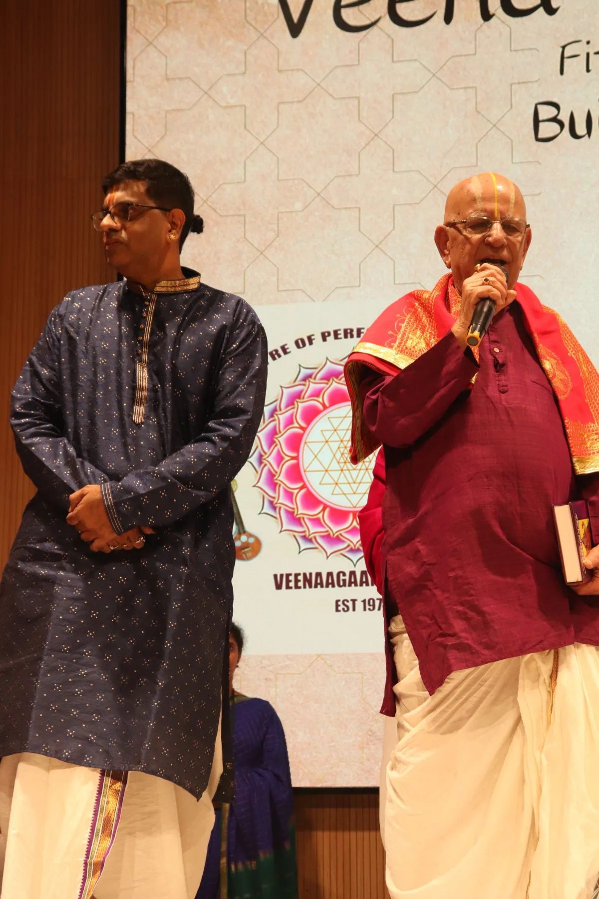 A ceremony or felicitation at VTP V